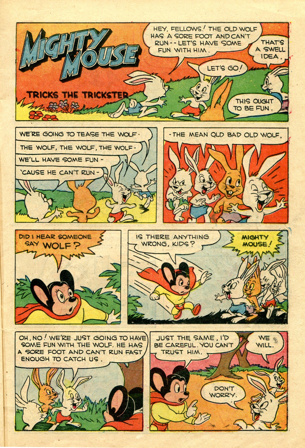 Read online Paul Terry's Mighty Mouse Comics comic -  Issue #55 - 11