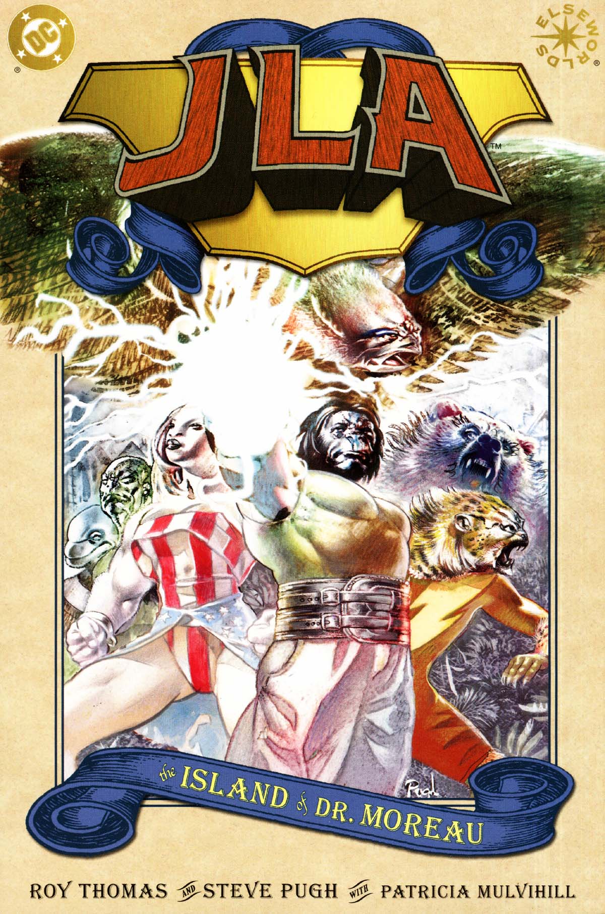 Read online JLA: The Island of Doctor Moreau comic -  Issue # Full - 1