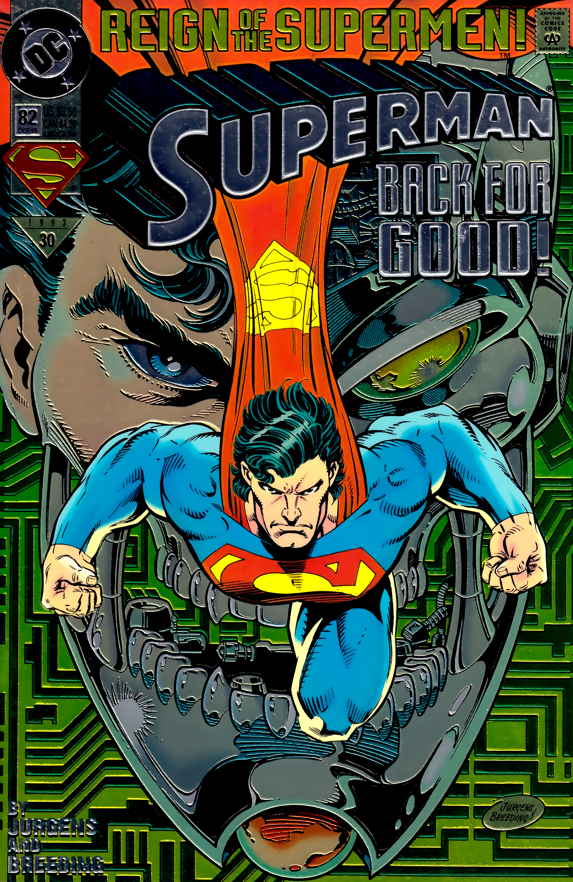 Read online Superman (1987) comic -  Issue #82 - 33