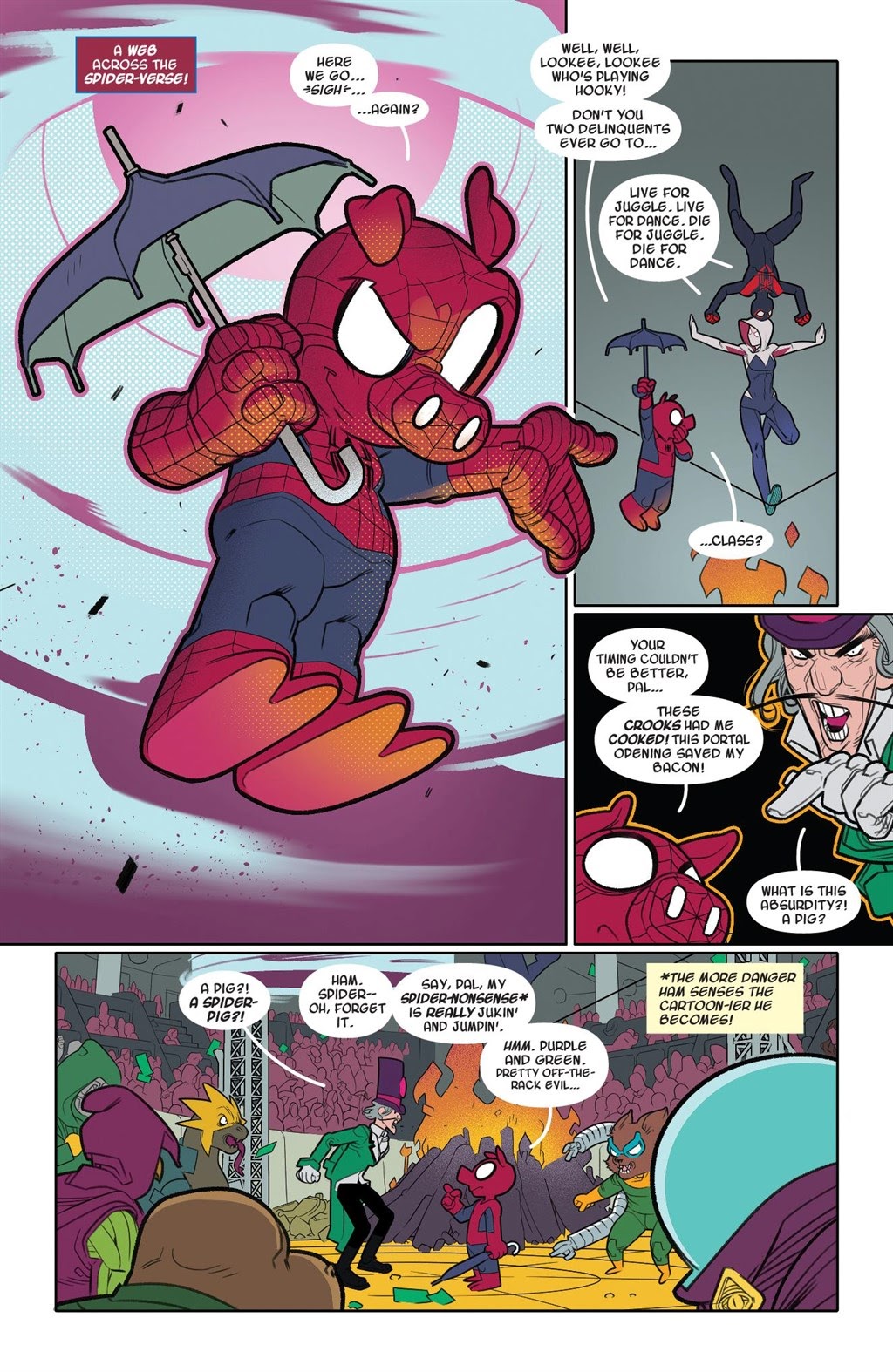 Read online Spider-Man: Spider-Verse comic -  Issue # Spider-Ham - 64