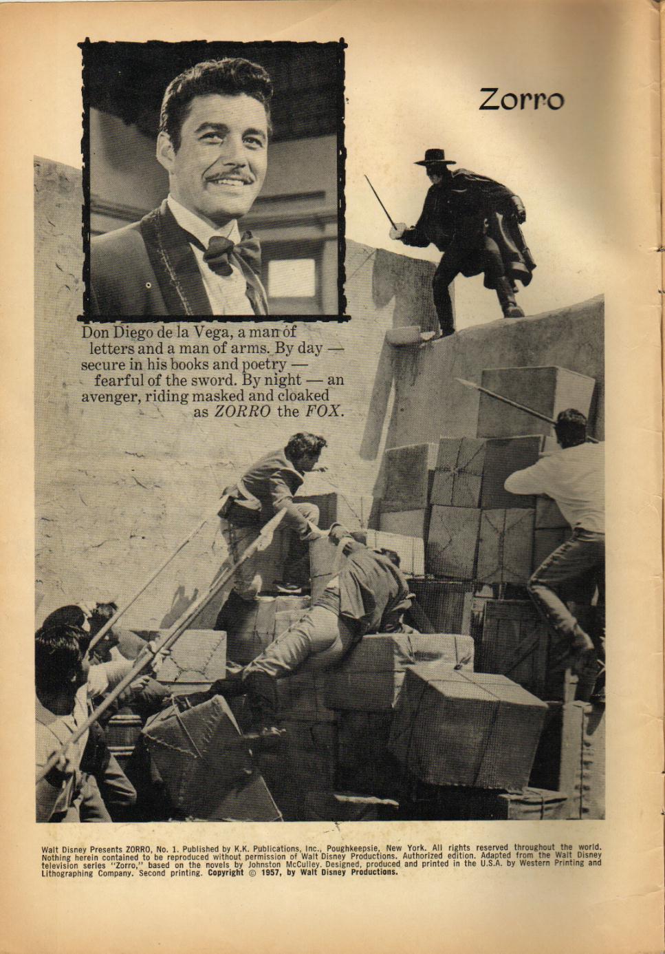 Read online Zorro (1966) comic -  Issue #1 - 2
