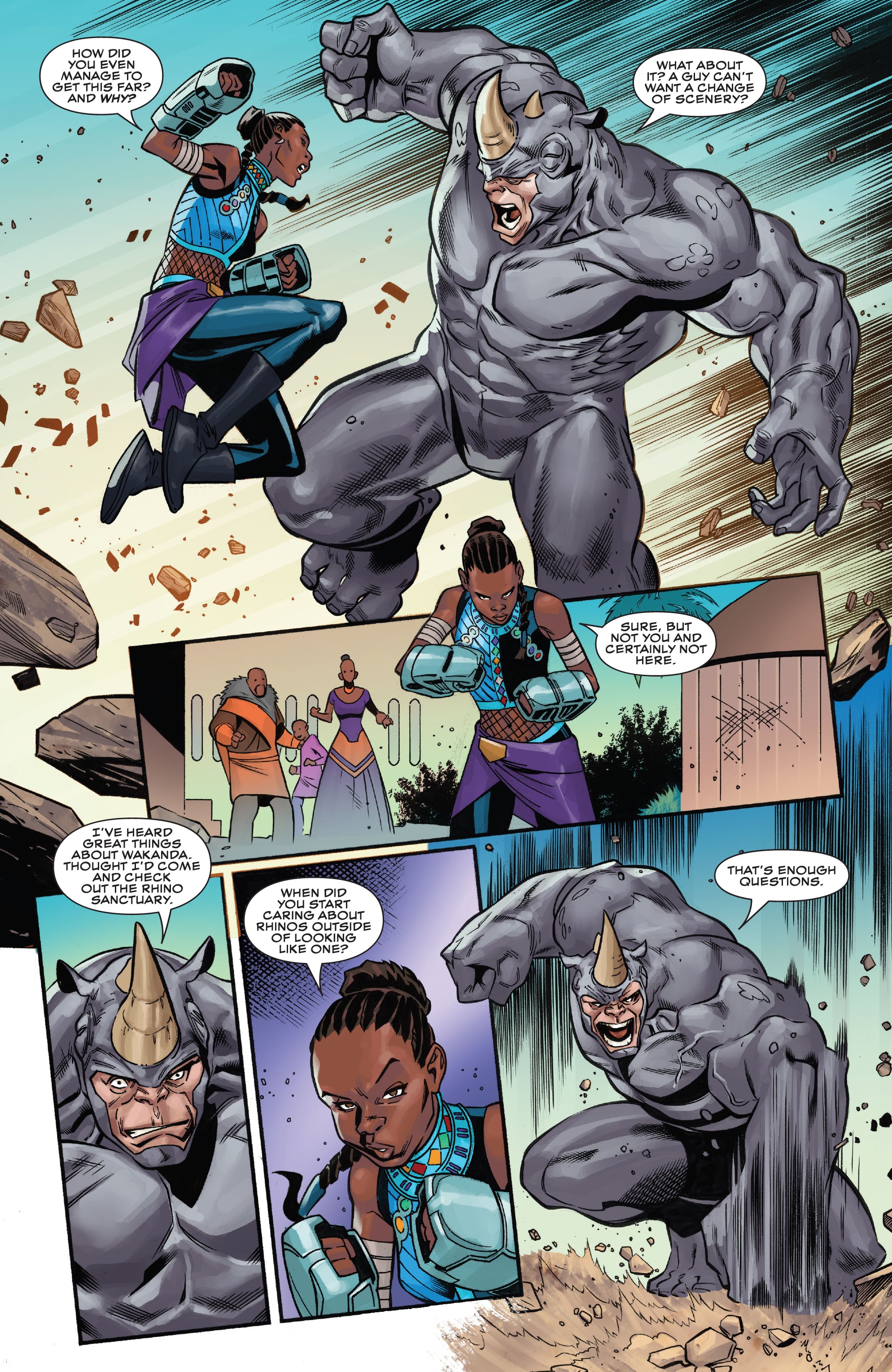 Read online Wakanda comic -  Issue #1 - 15