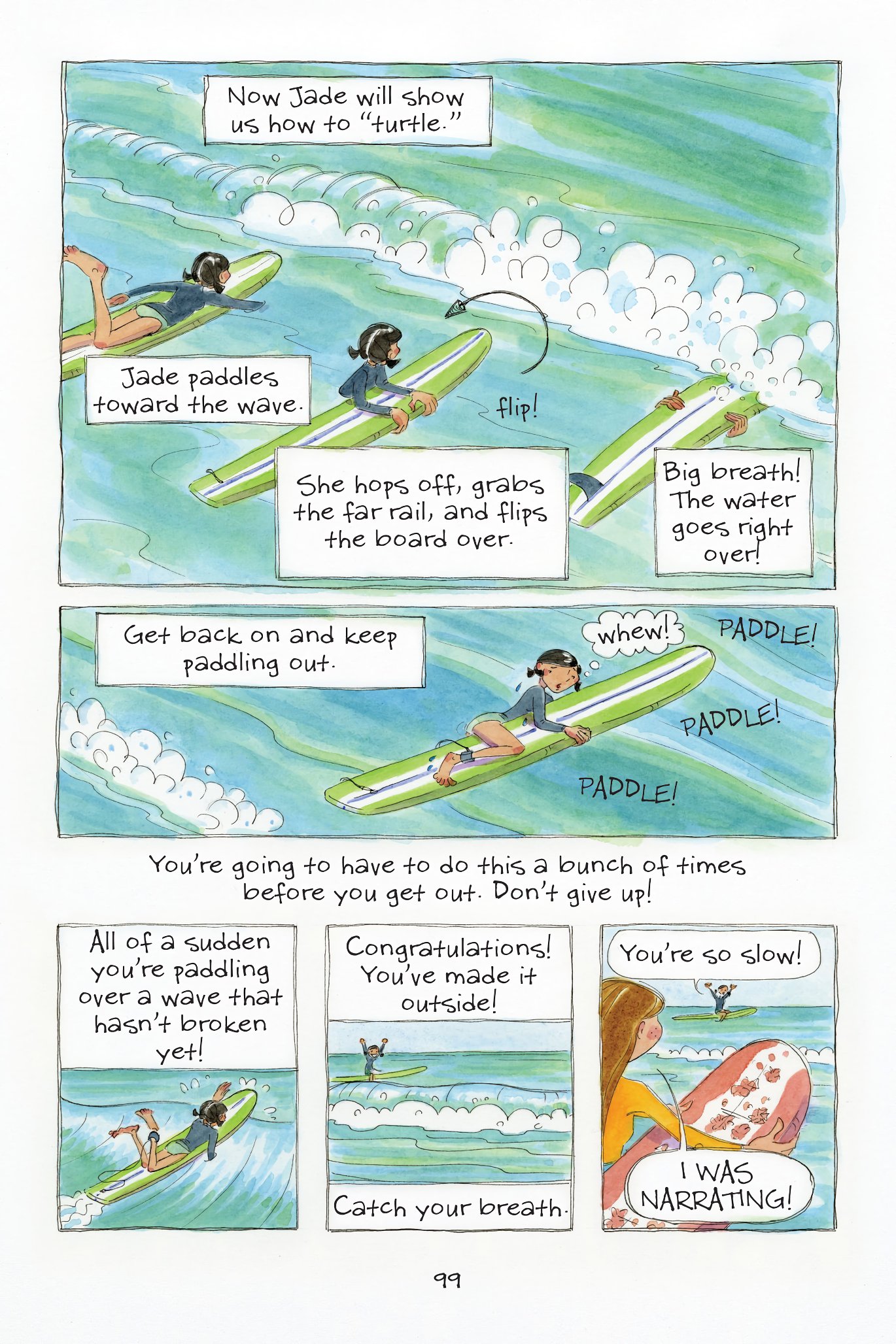 Read online The Science of Surfing: A Surfside Girls Guide to the Ocean comic -  Issue # TPB - 99