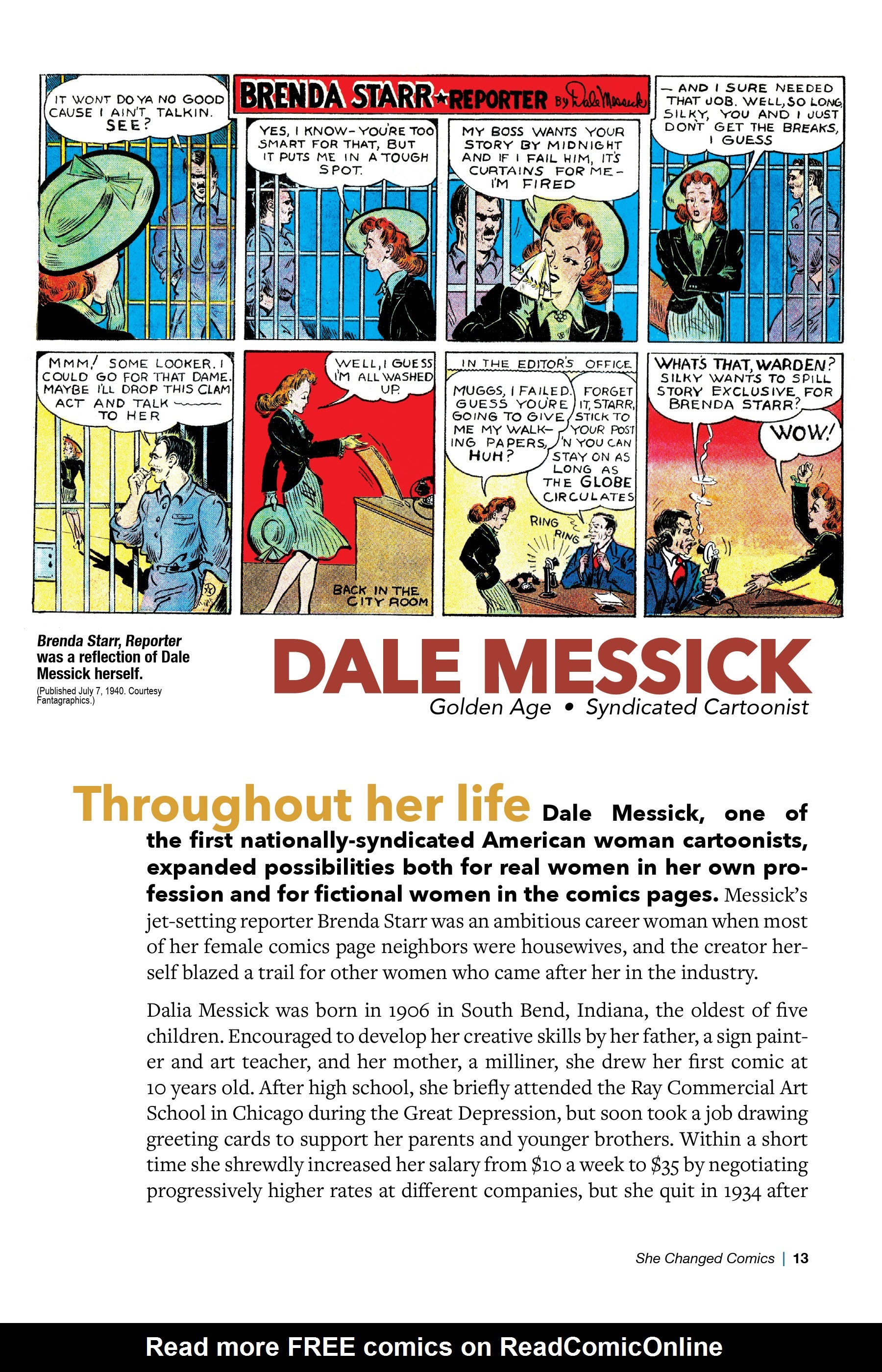 Read online CBLDF Presents: She Changed Comics comic -  Issue # TPB (Part 1) - 20