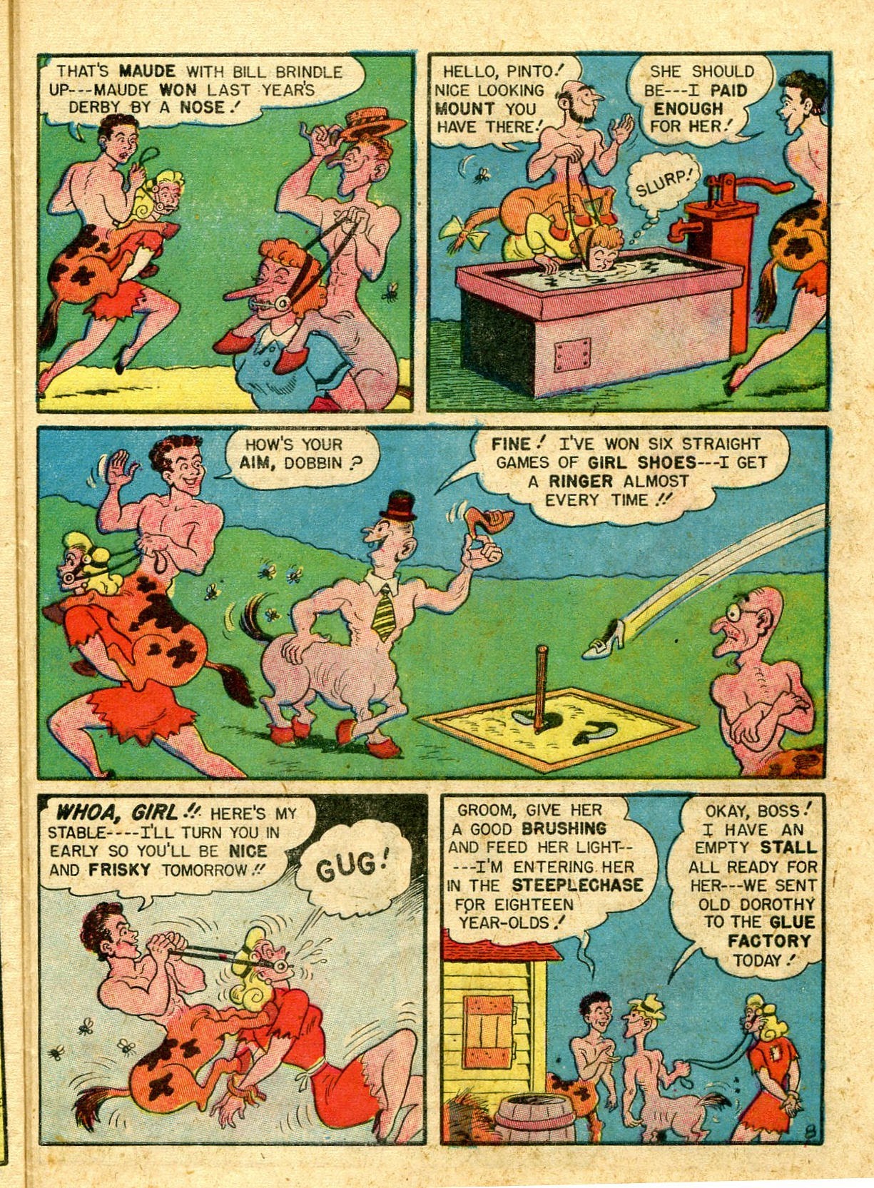 Read online Babe (1948) comic -  Issue #8 - 41