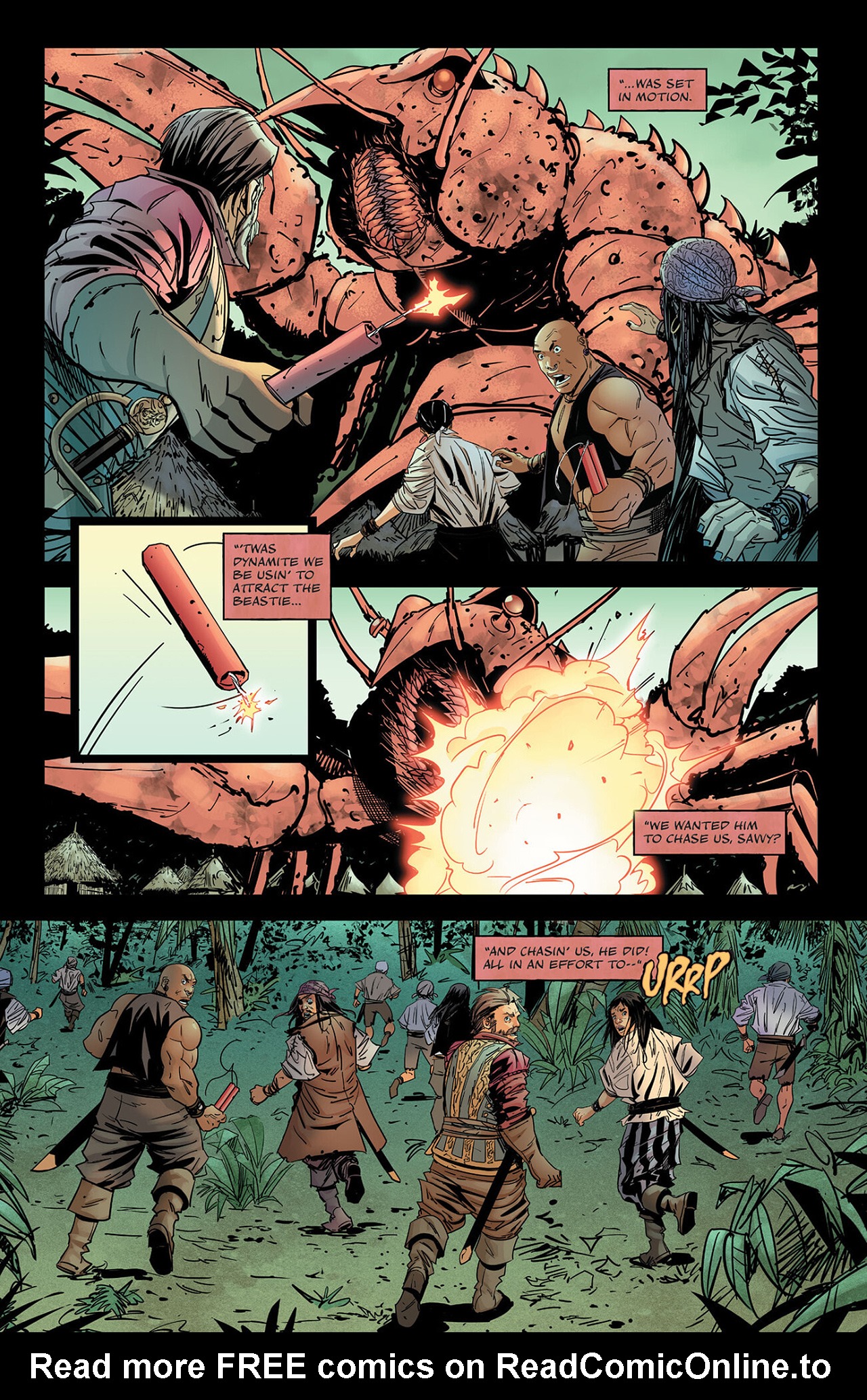Read online Godzilla: Here There Be Dragons comic -  Issue #4 - 7