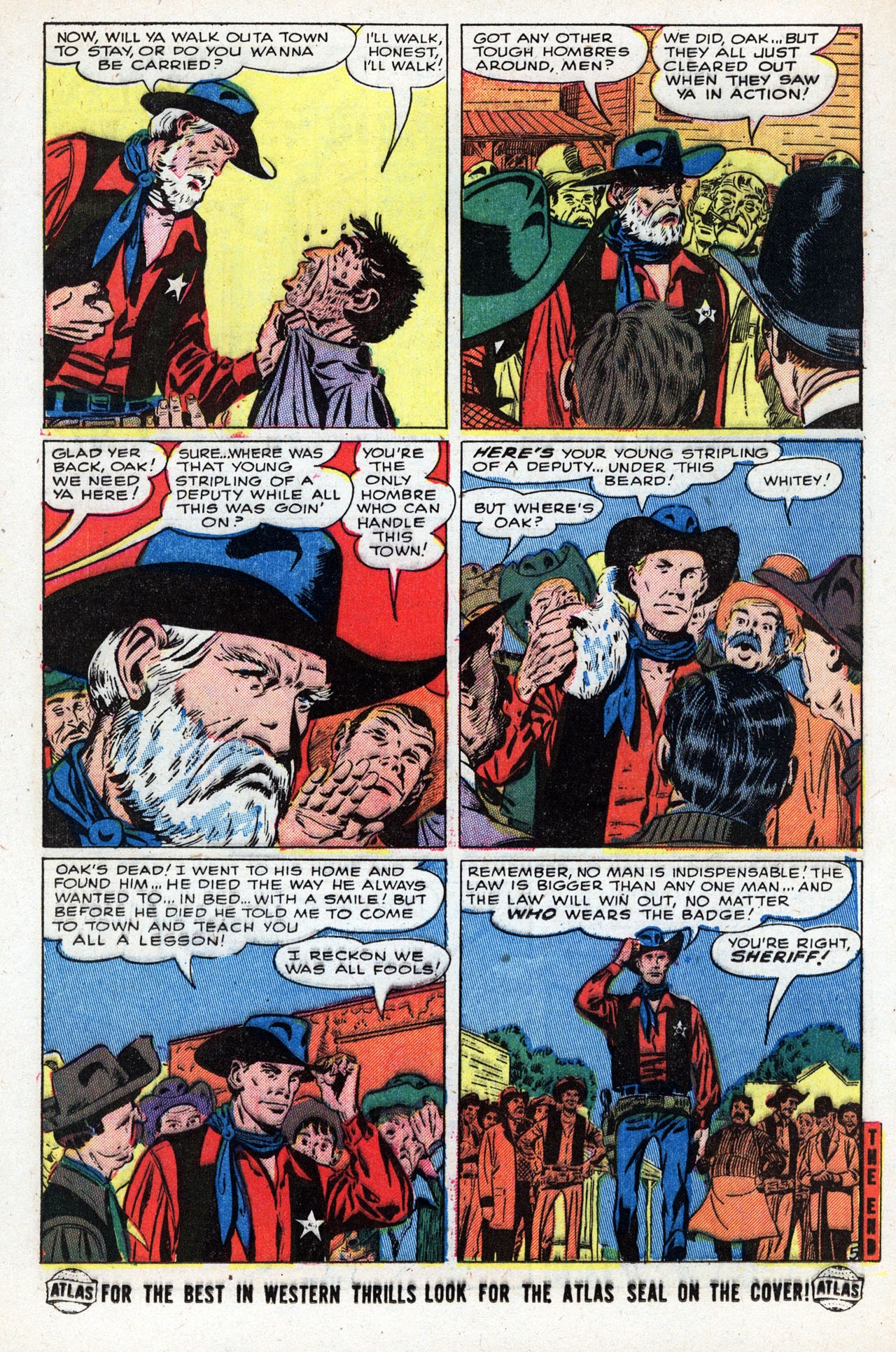 Read online Outlaw Fighters comic -  Issue #4 - 24