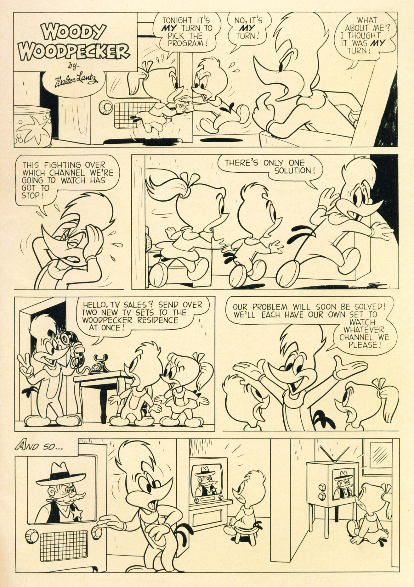 Read online Walter Lantz Woody Woodpecker (1952) comic -  Issue #57 - 35