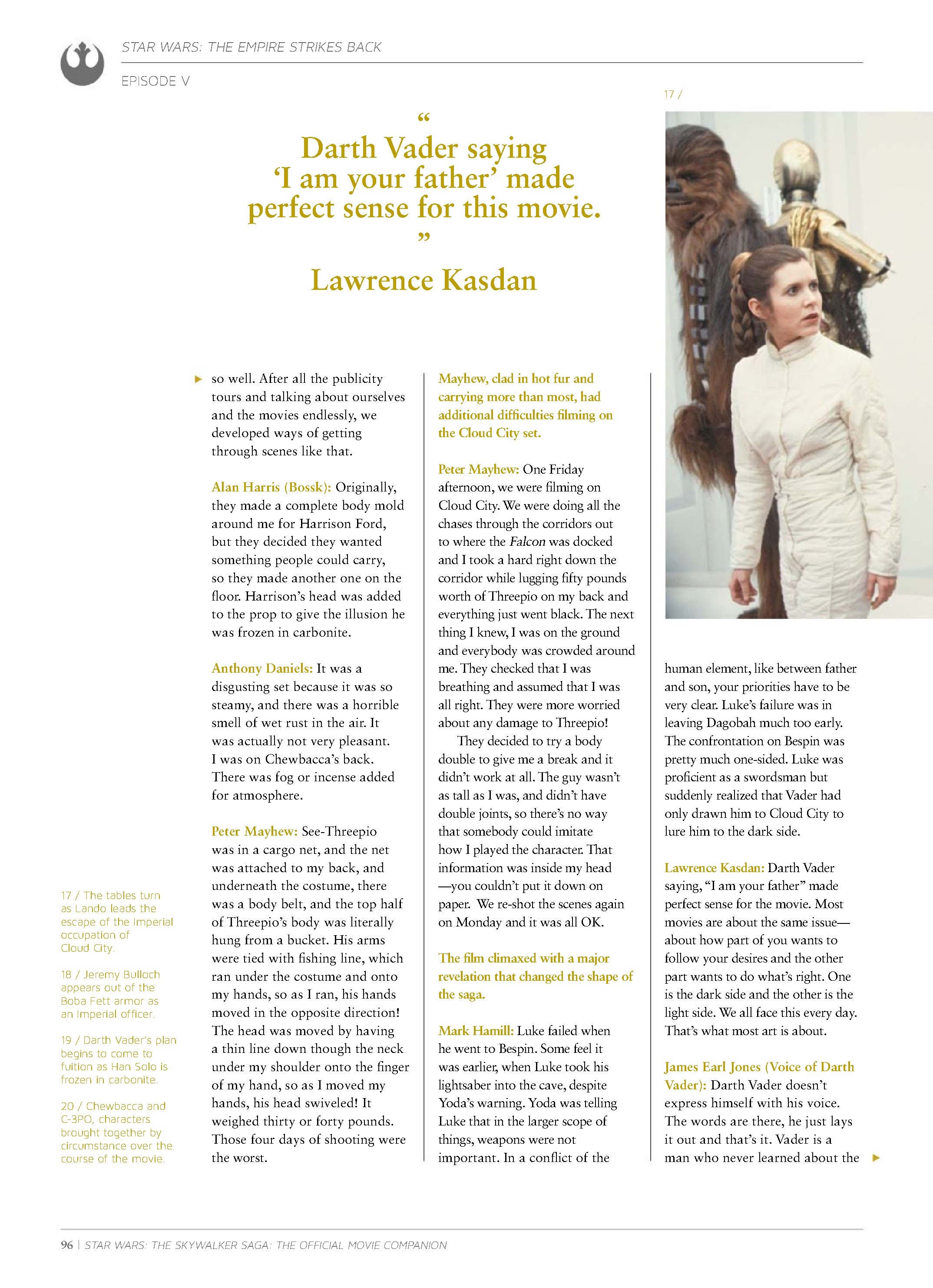 Read online Star Wars: The Skywalker Saga The Official Collector's Edition Book comic -  Issue # TPB (Part 1) - 96