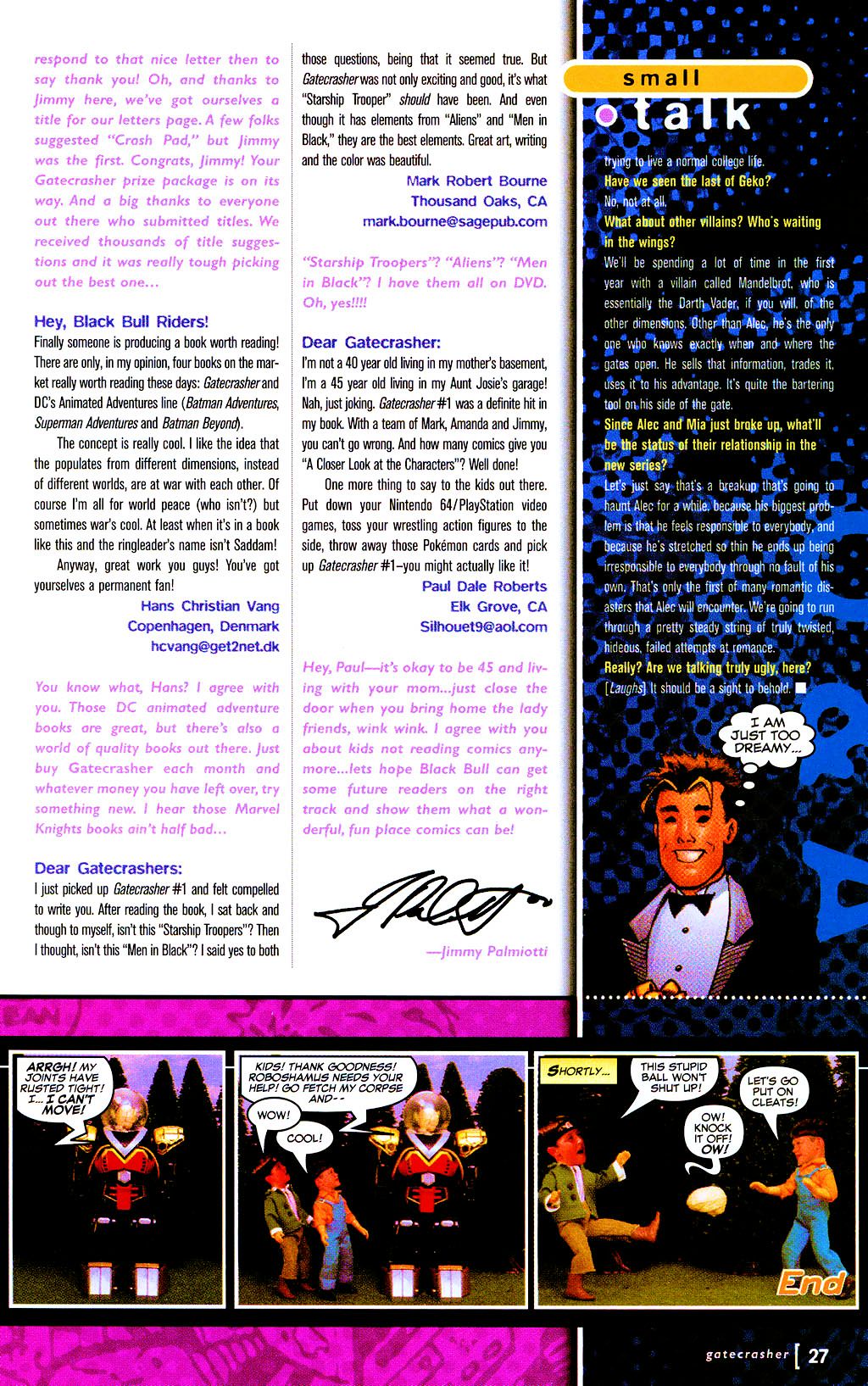 Read online Gatecrasher: Ring of Fire comic -  Issue #4 - 29