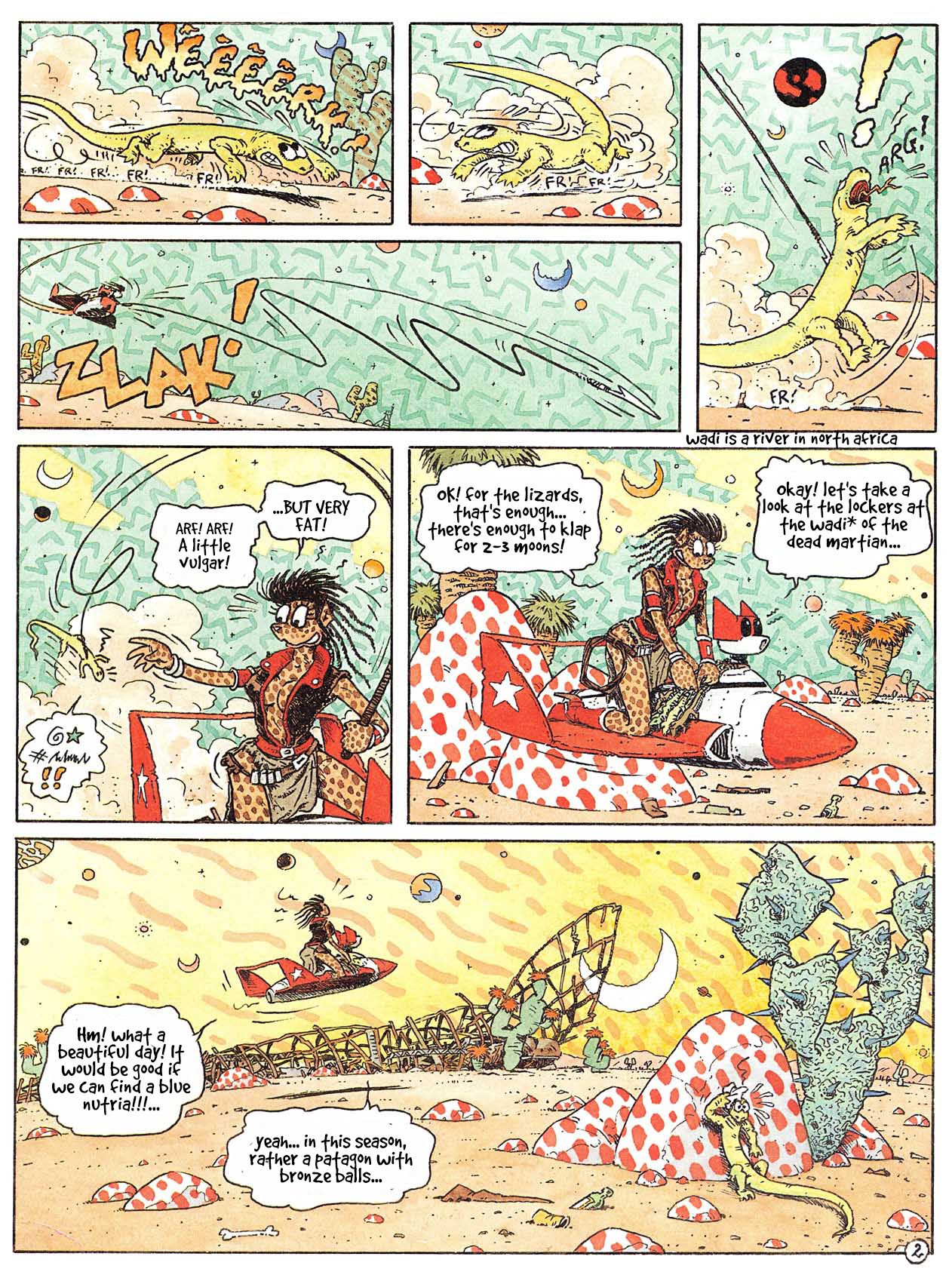 Read online Gazoline and the Red Planet comic -  Issue # Full - 5