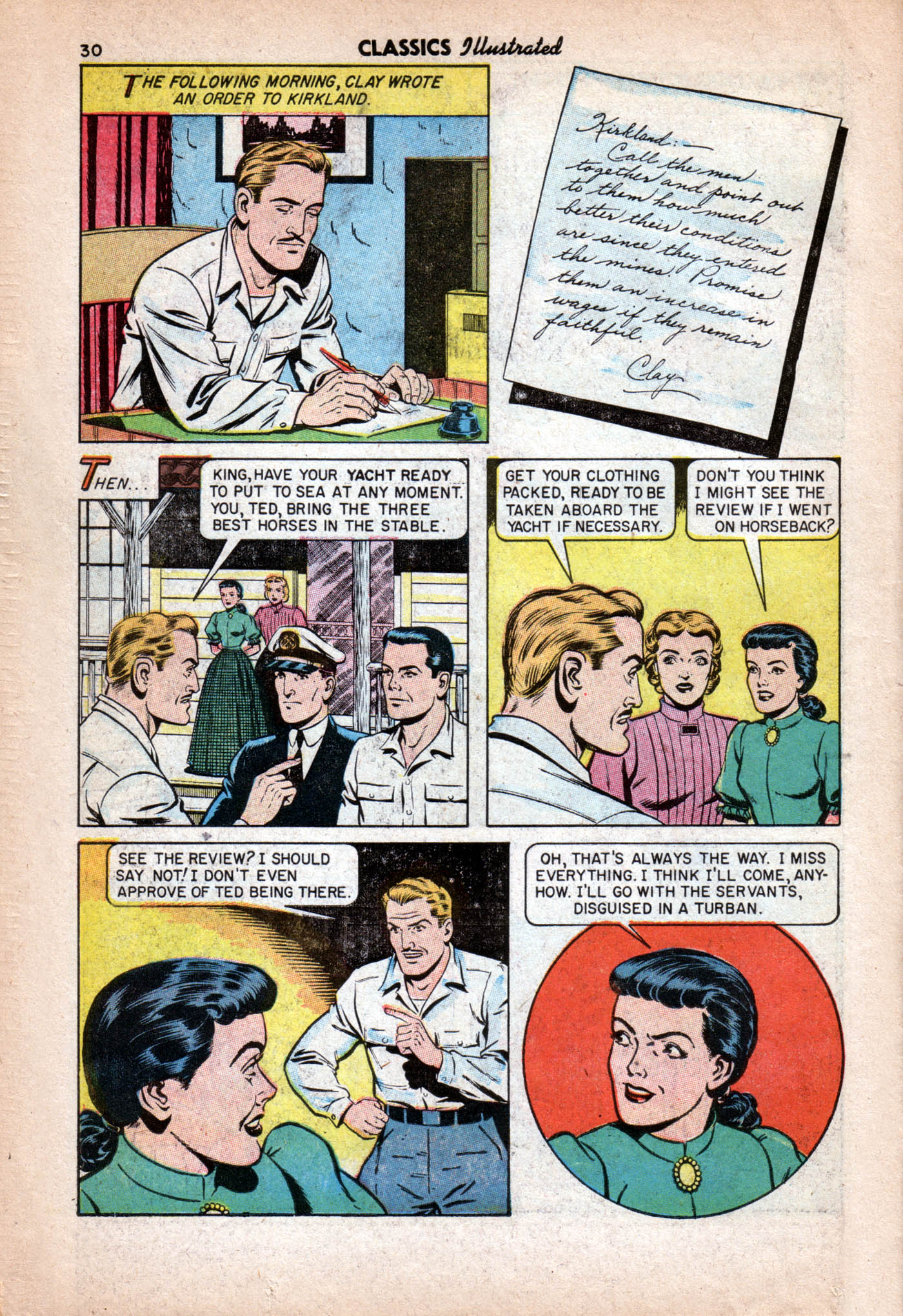 Read online Classics Illustrated comic -  Issue #119 - 32