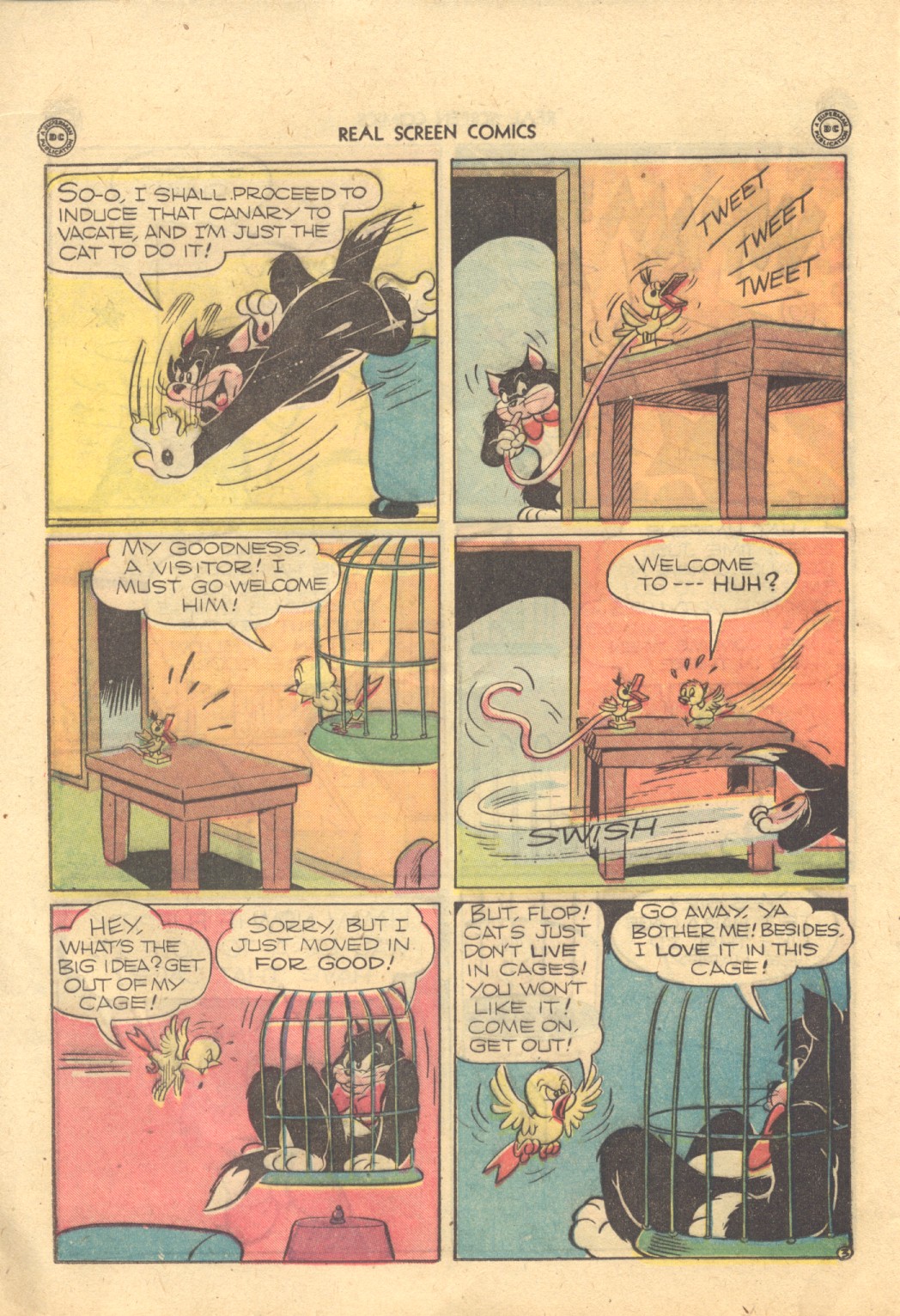 Read online Real Screen Comics comic -  Issue #19 - 28