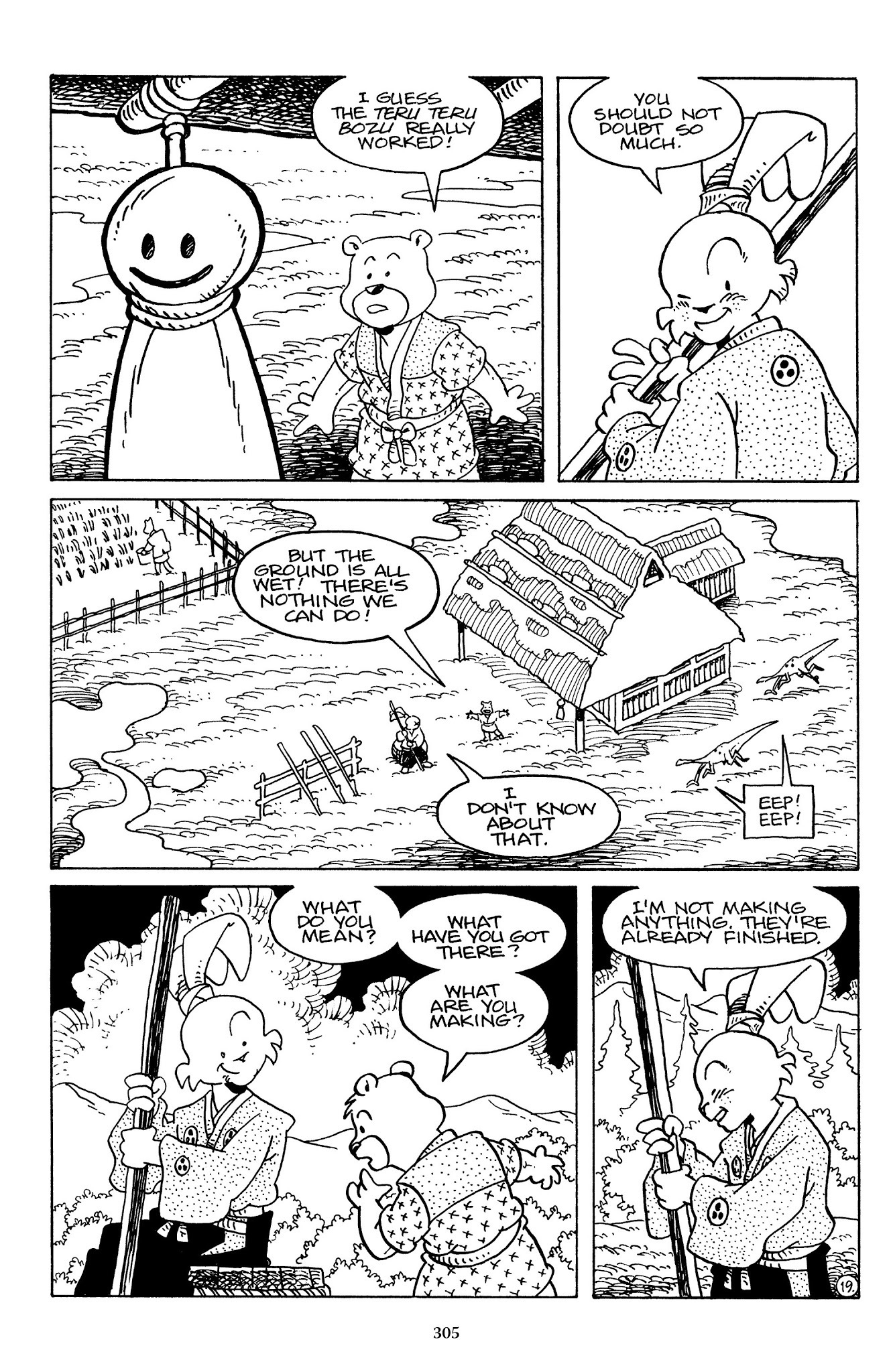Read online The Usagi Yojimbo Saga comic -  Issue # TPB 7 - 300