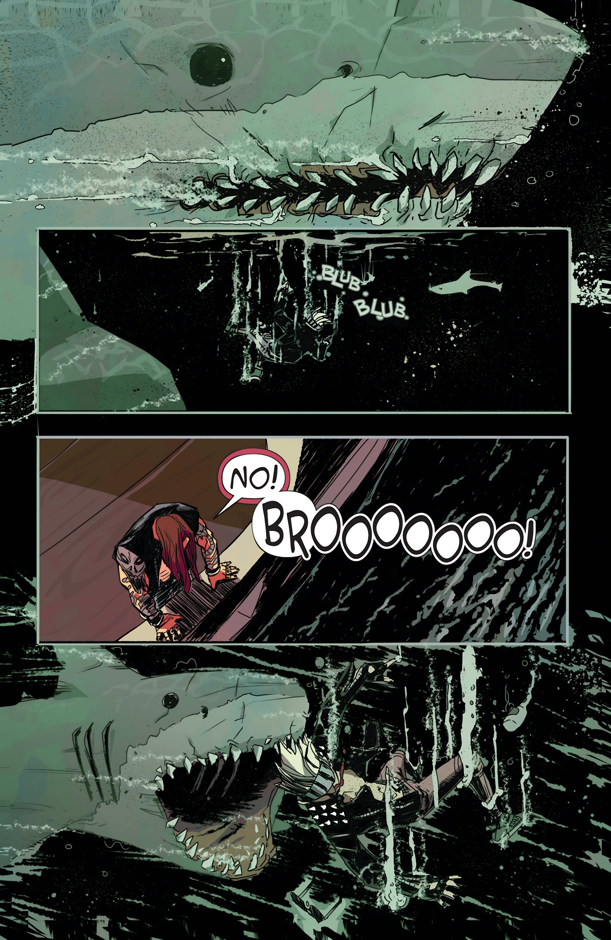 Read online Metalshark Bro: What the Fin? comic -  Issue # TPB - 6