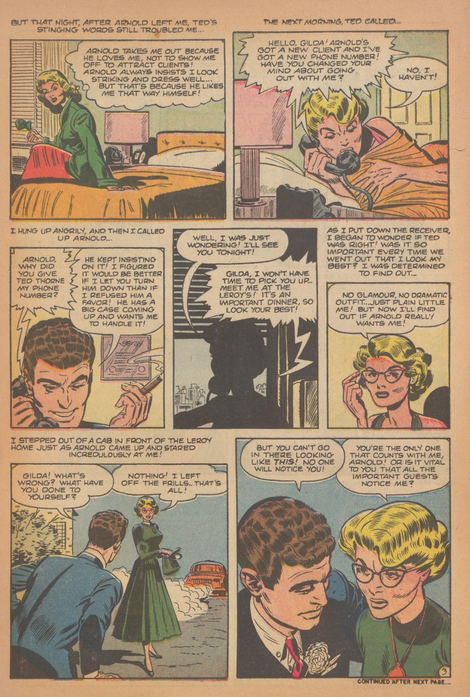 Read online Love Romances comic -  Issue #35 - 12