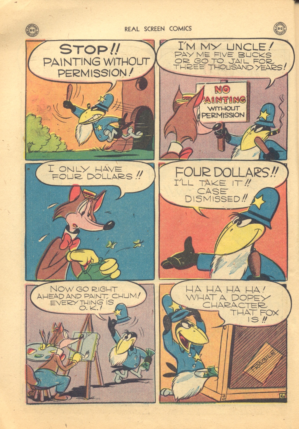 Read online Real Screen Comics comic -  Issue #3 - 9
