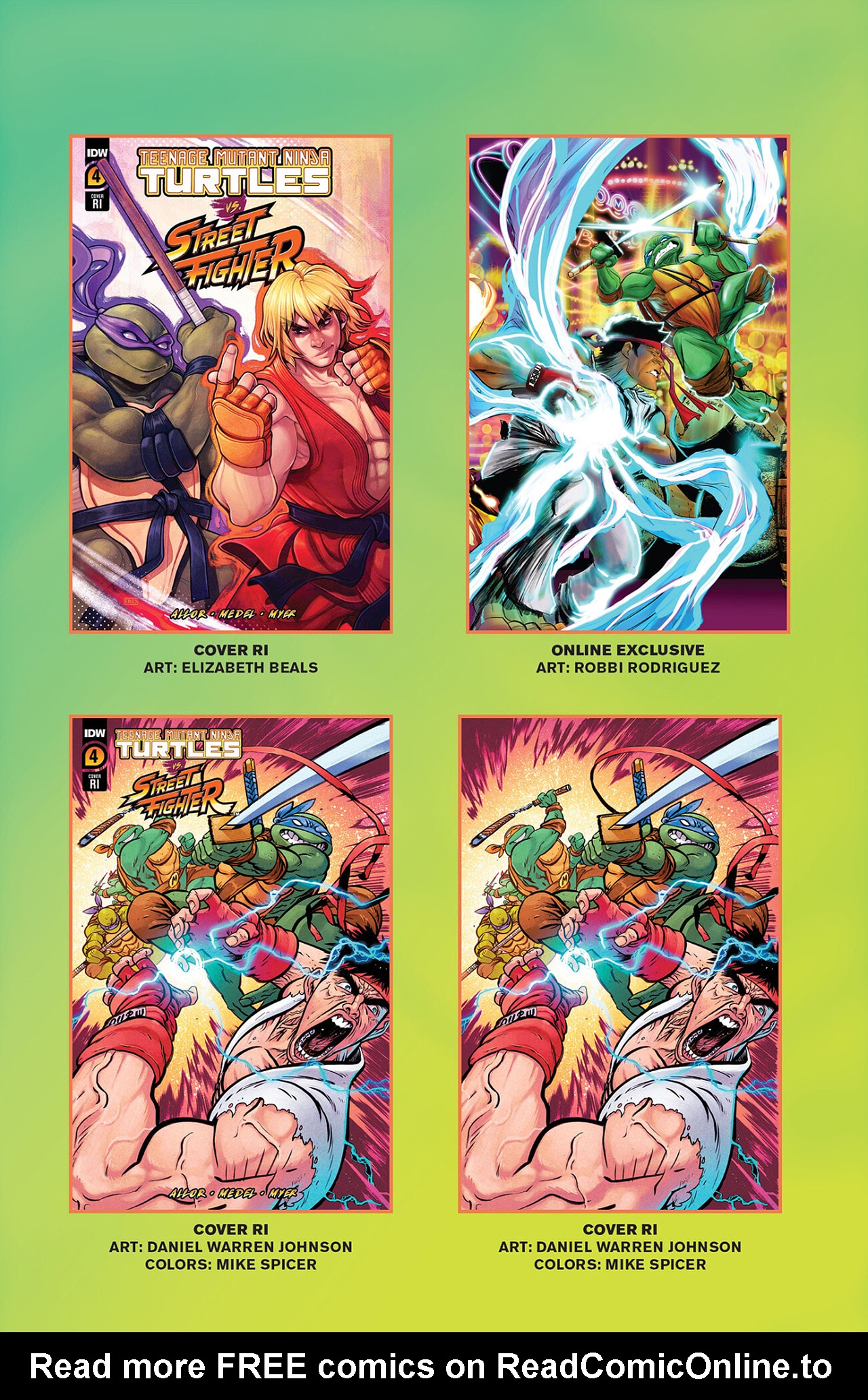 Read online Teenage Mutant Ninja Turtles vs. Street Fighter comic -  Issue #4 - 30