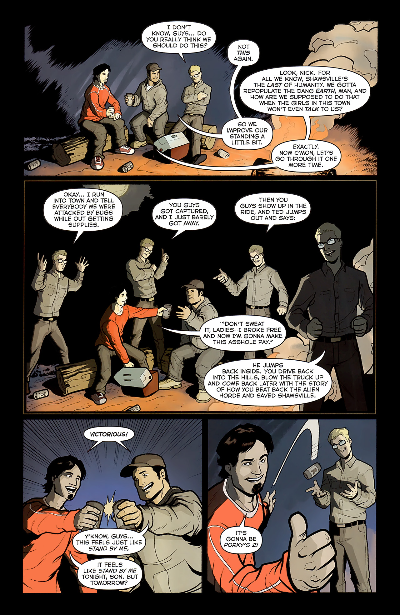 Read online Resurrection (2009) comic -  Issue #8 - 19
