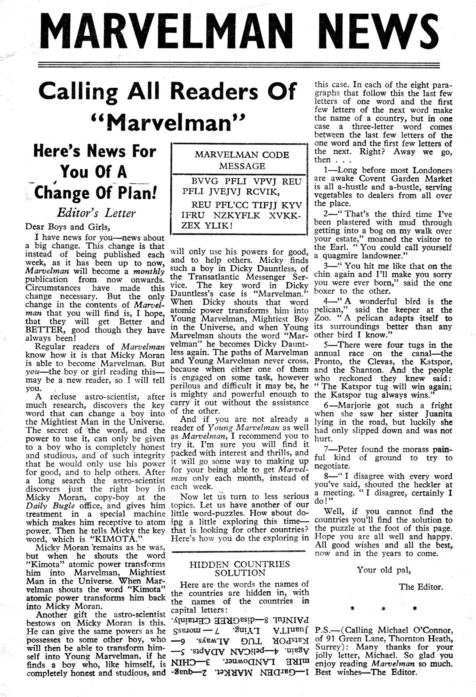 Read online Marvelman comic -  Issue #335 - 2