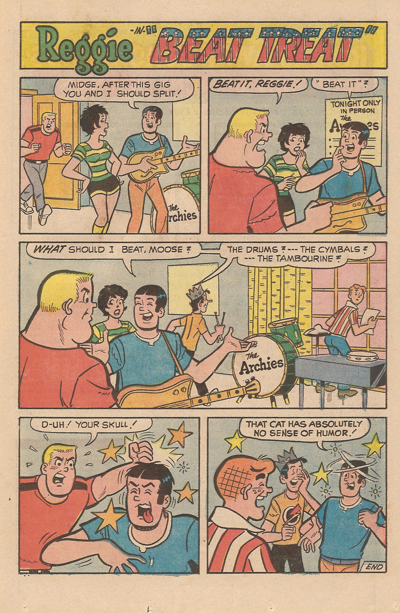 Read online Reggie's Wise Guy Jokes comic -  Issue #27 - 23