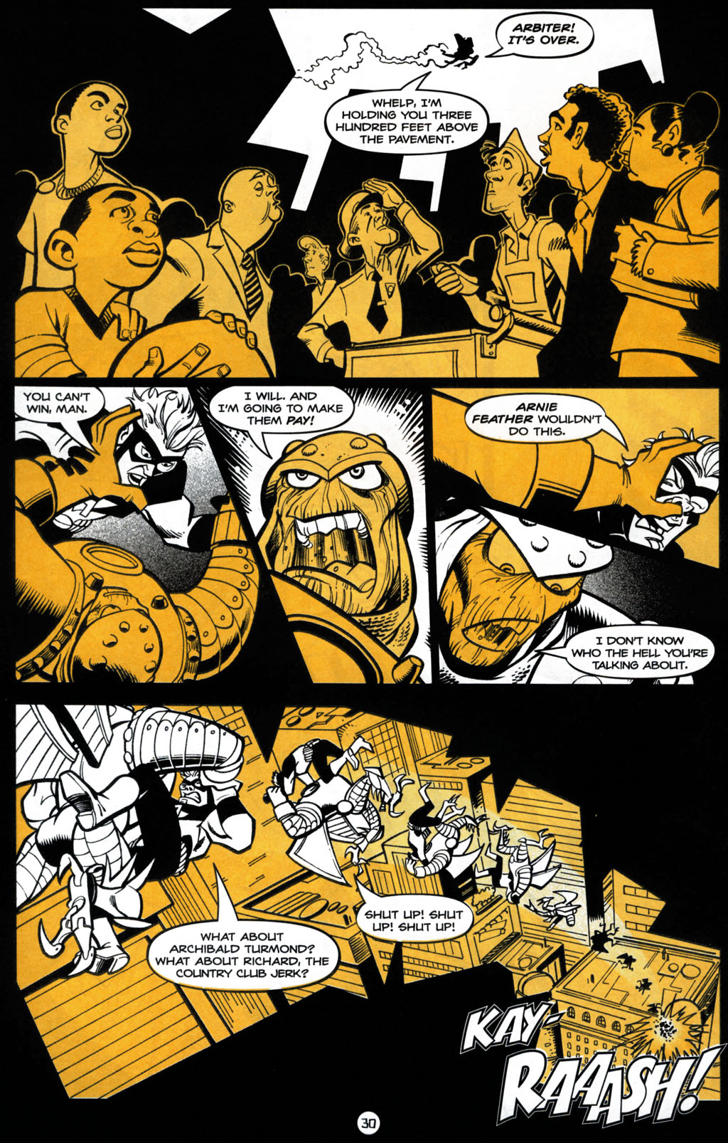 Read online Heroes Anonymous comic -  Issue #1 - 32