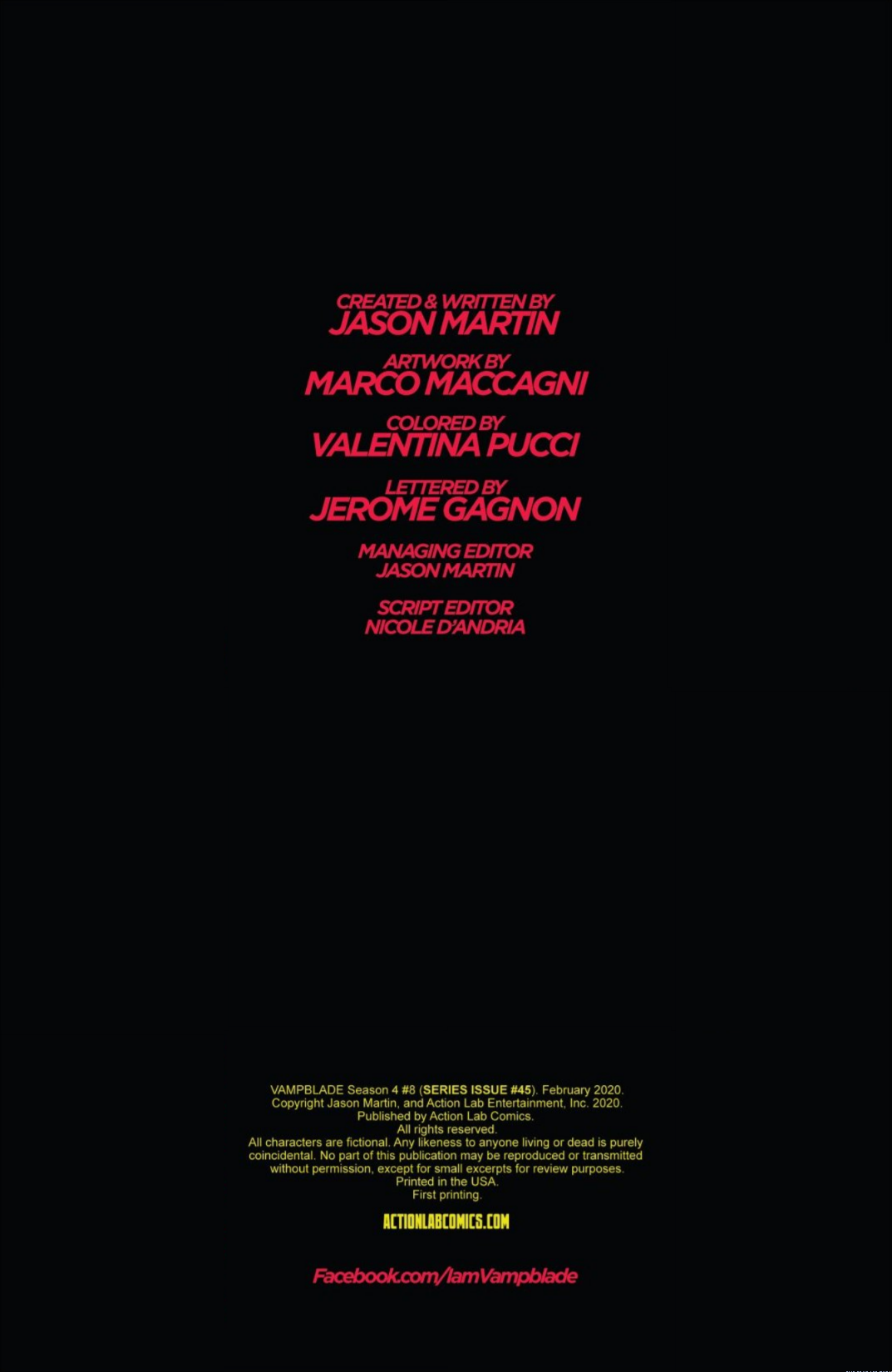 Read online Vampblade Season 4 comic -  Issue #8 - 3