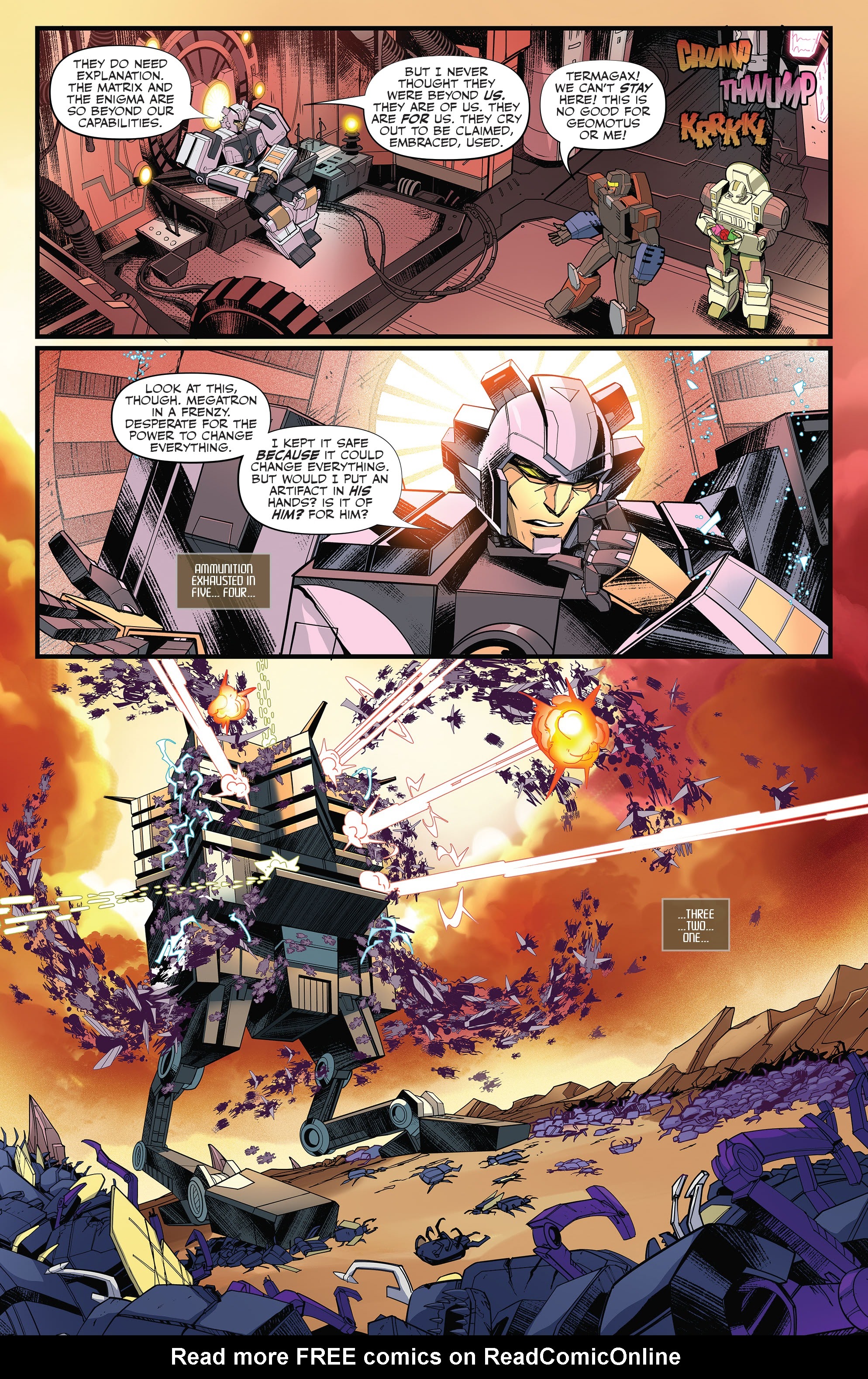 Read online Transformers (2019) comic -  Issue #34 - 22