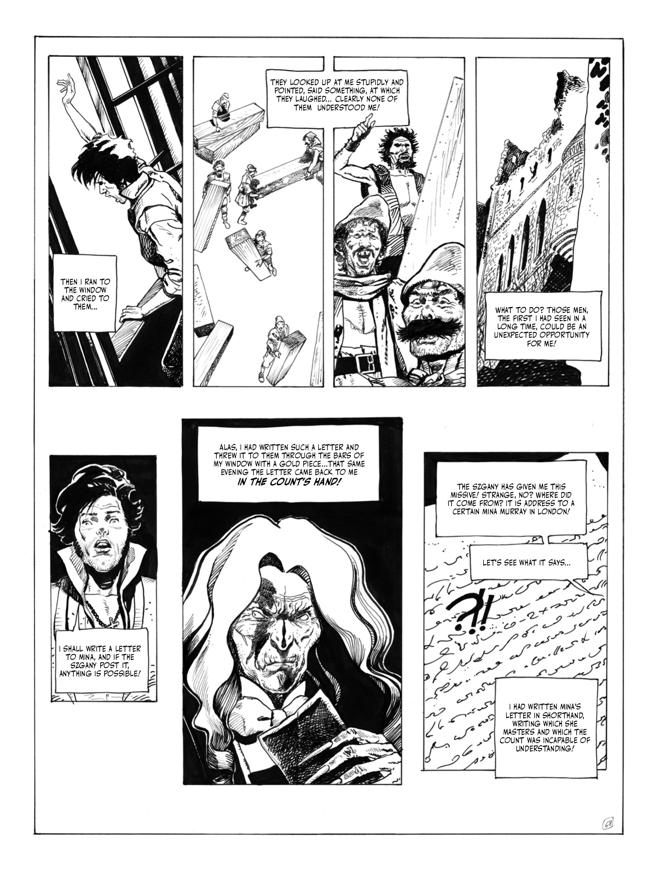 Read online Bram Stoker's Dracula by Georges Bess comic -  Issue # TPB (Part 1) - 66