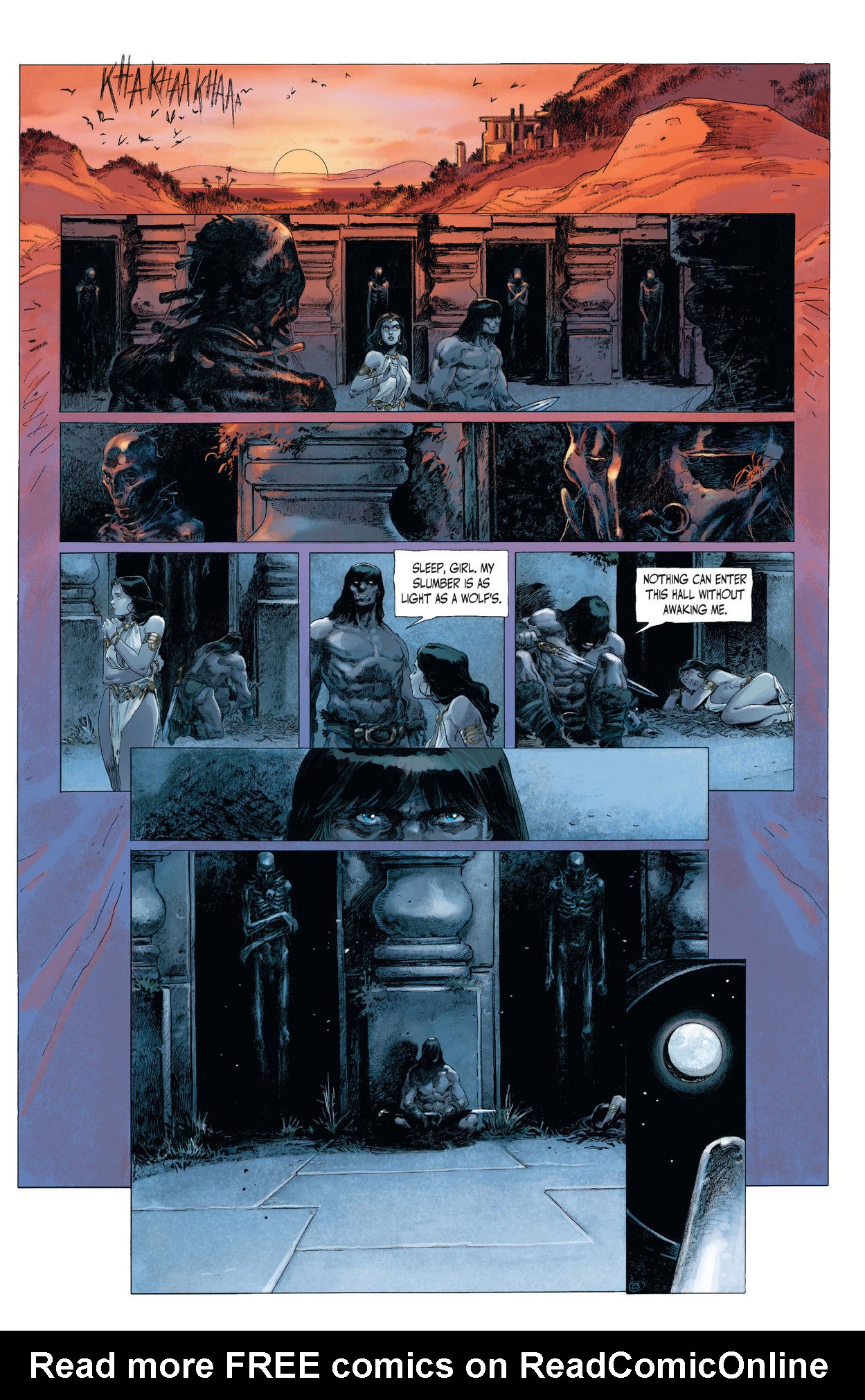 Read online The Cimmerian comic -  Issue # TPB 3 - 28