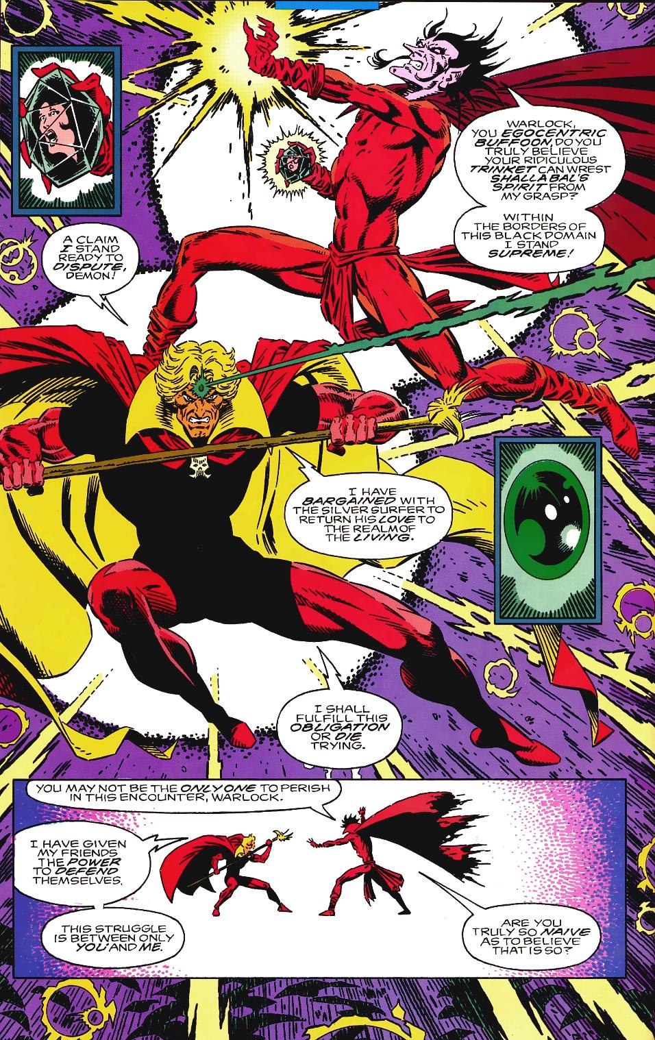 Read online Silver Surfer/Warlock: Resurrection comic -  Issue #4 - 4