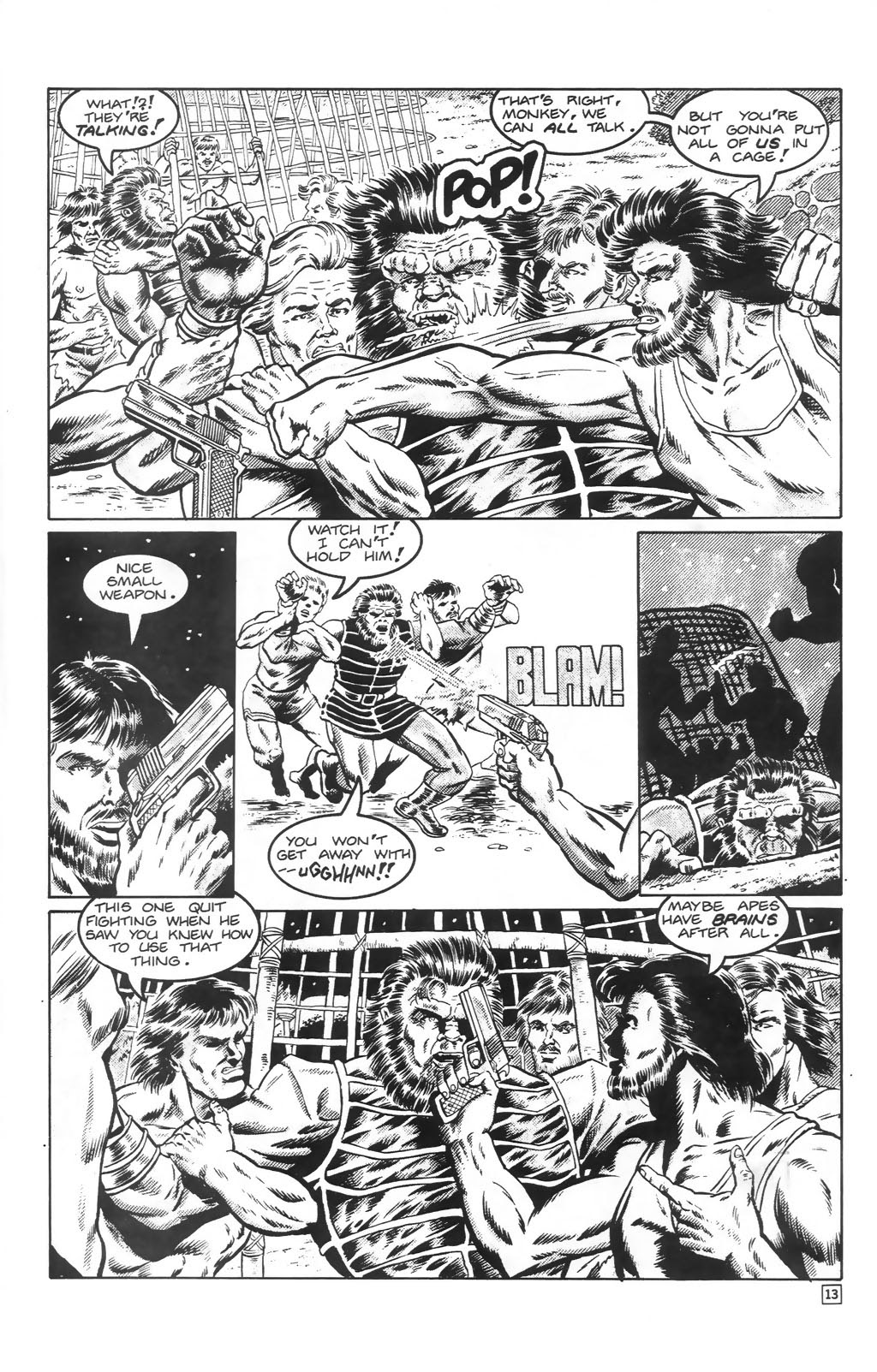 Read online Planet of the Apes: Blood of the Apes comic -  Issue #2 - 15