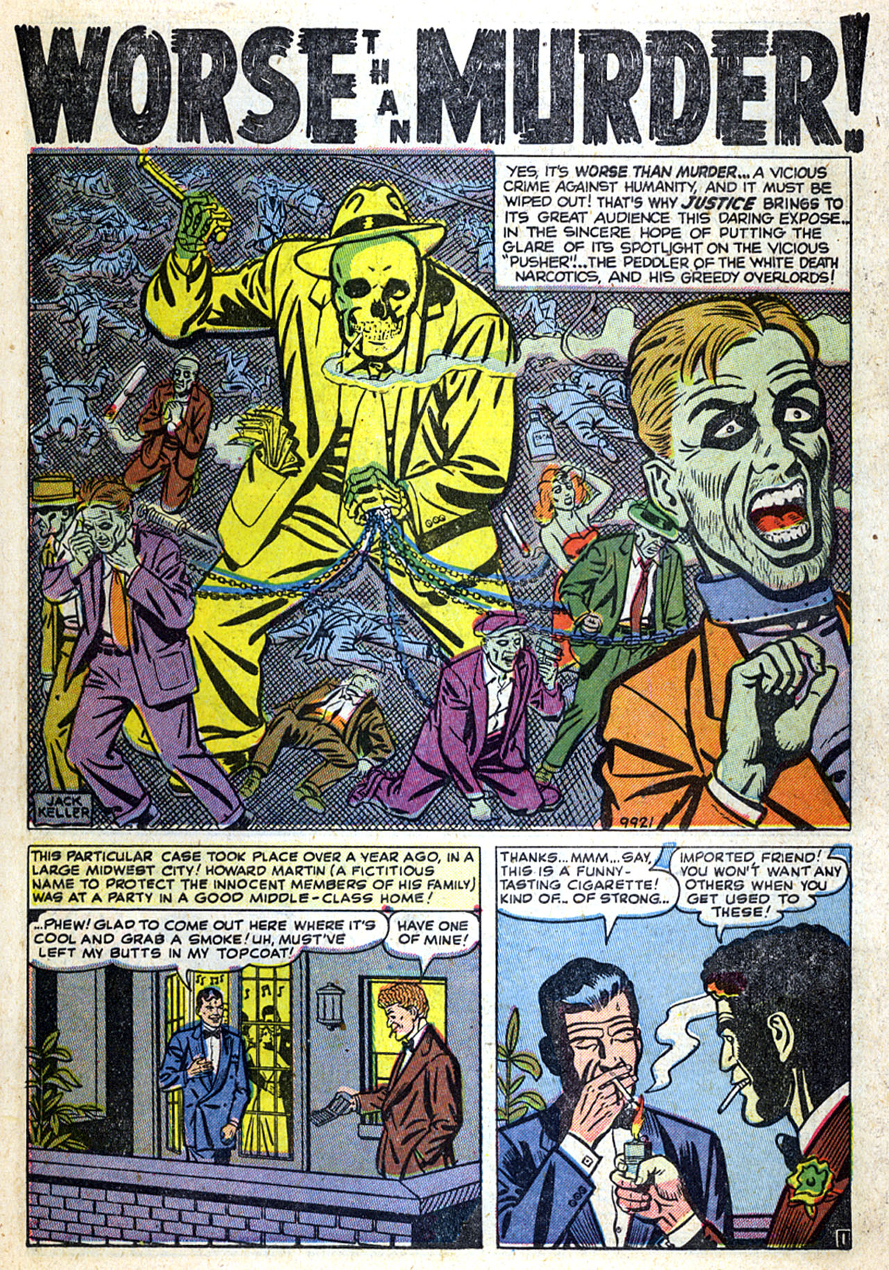 Read online Justice (1947) comic -  Issue #28 - 26