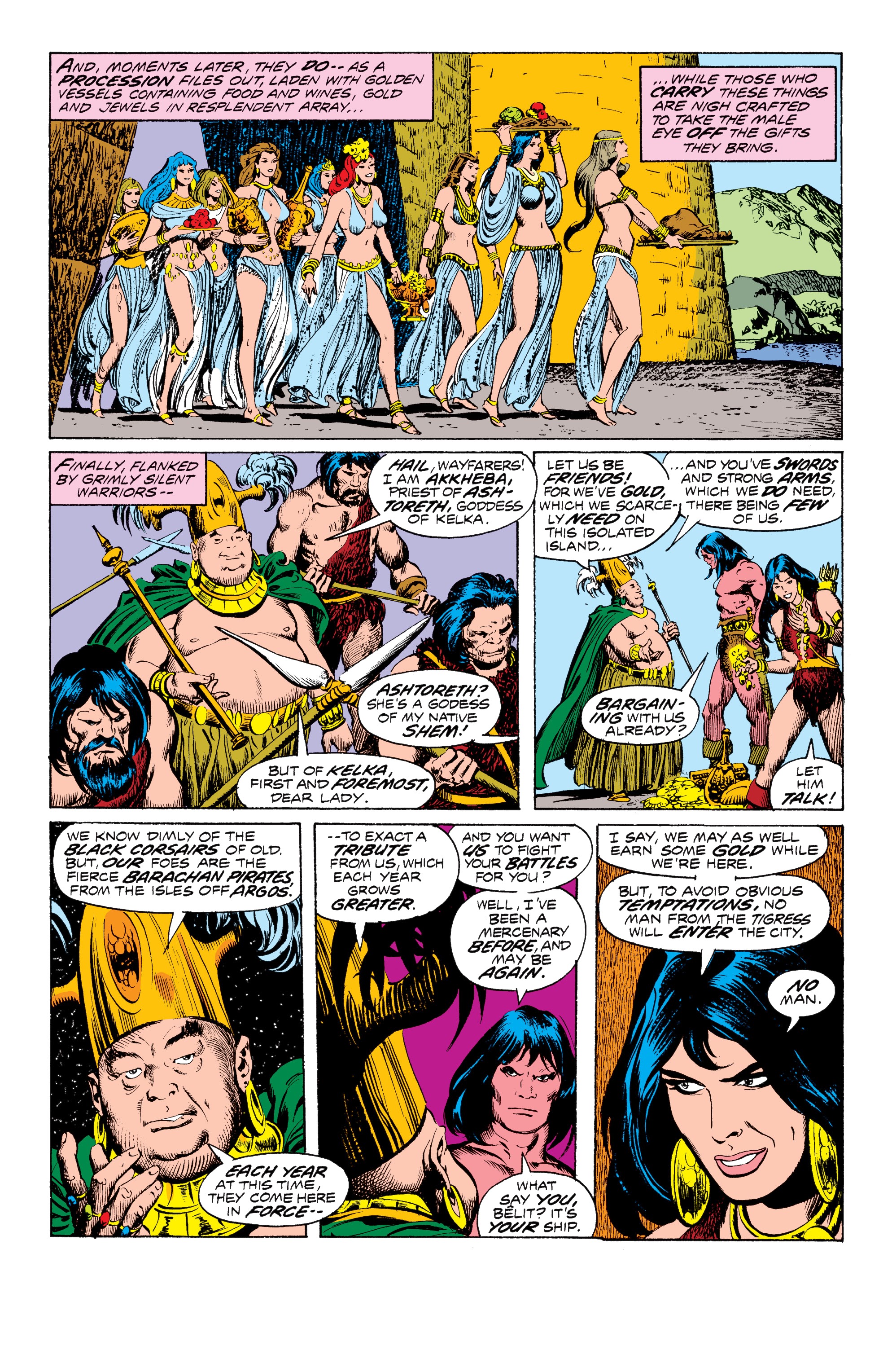 Read online Conan the Barbarian Epic Collection: The Original Marvel Years - Of Once and Future Kings comic -  Issue # TPB (Part 2) - 100