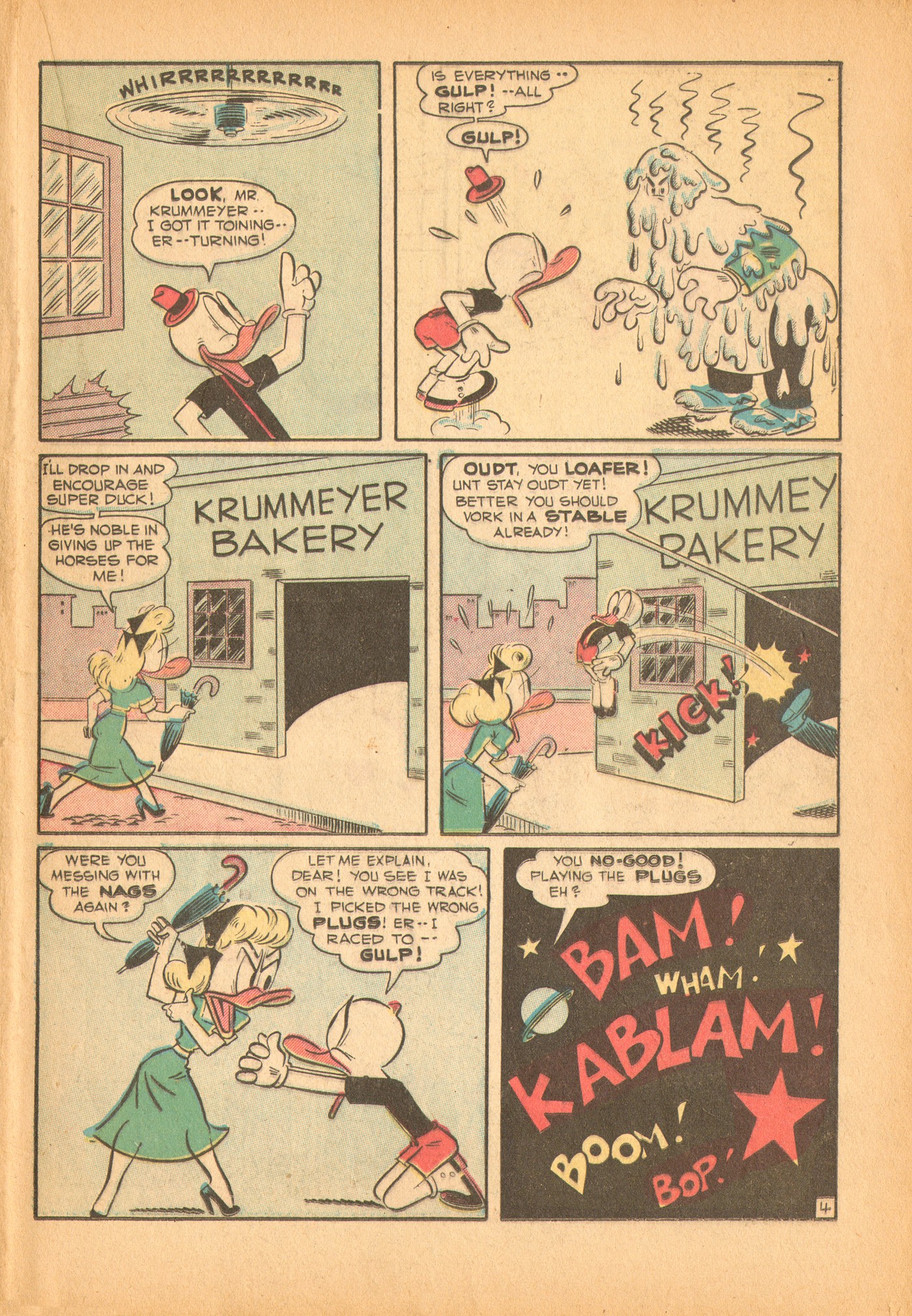 Read online Super Duck Comics comic -  Issue #33 - 19