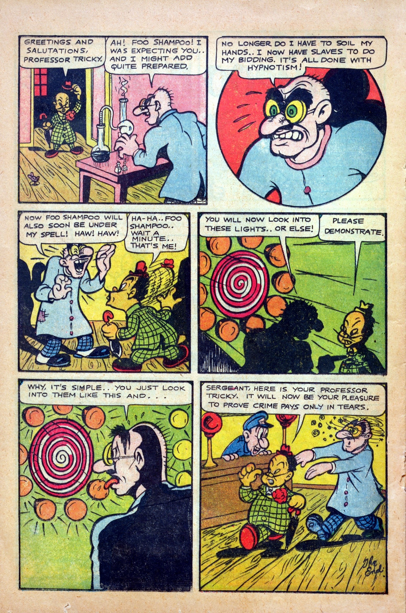 Read online The Saint (1947) comic -  Issue #1 - 20