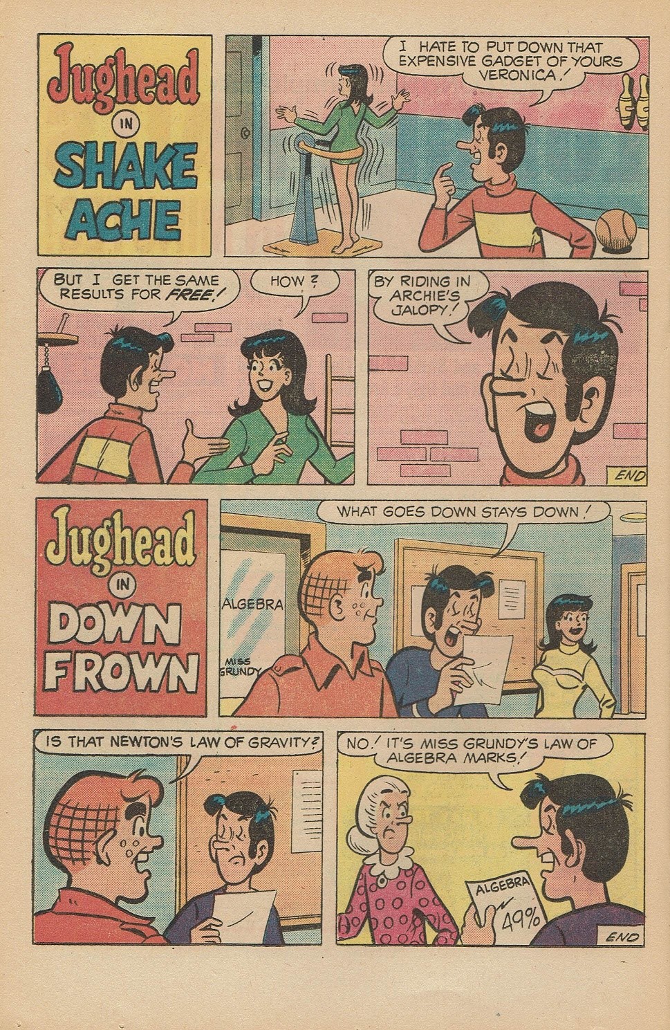 Read online Jughead's Jokes comic -  Issue #47 - 20