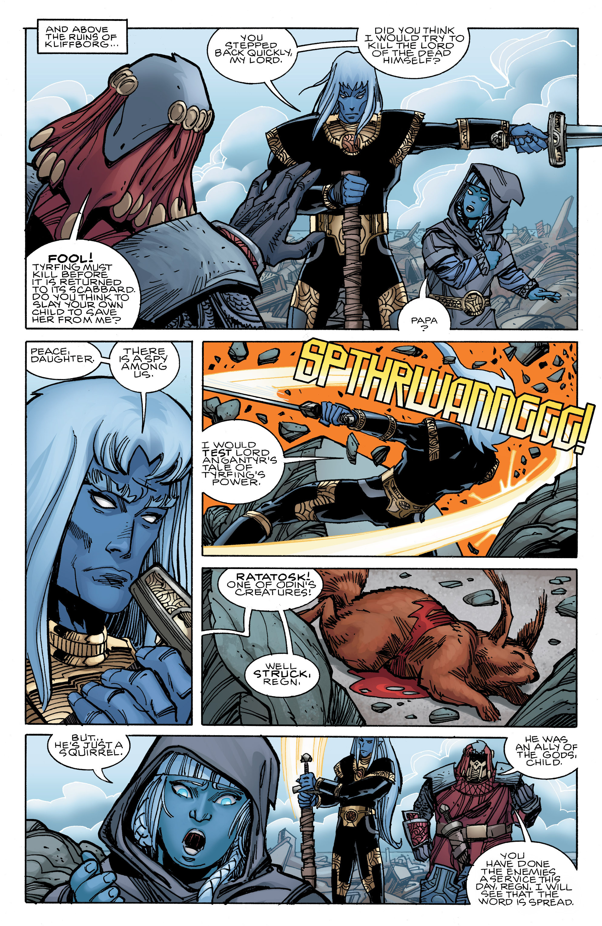 Read online Ragnarok comic -  Issue #6 - 12