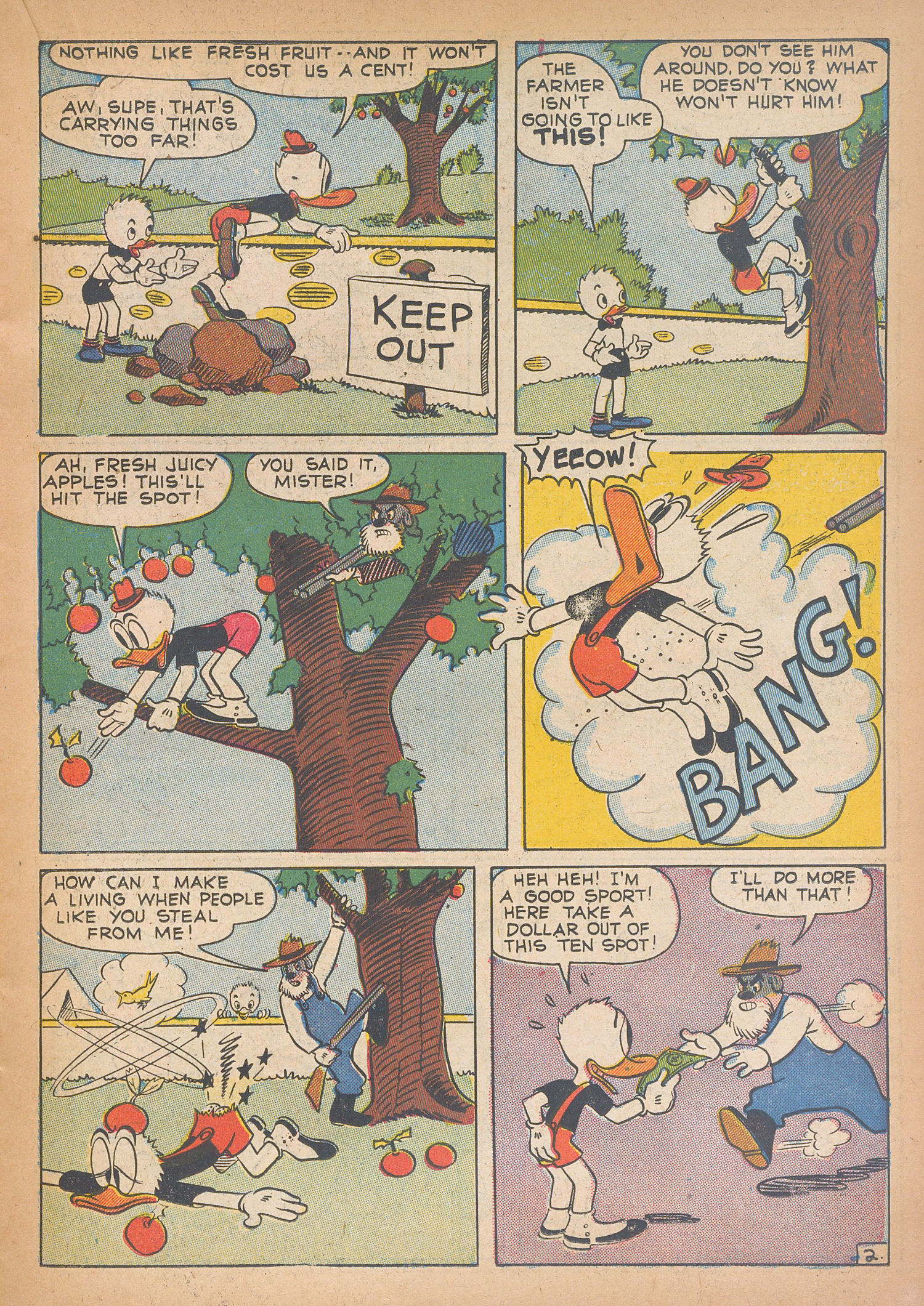 Read online Super Duck Comics comic -  Issue #22 - 21
