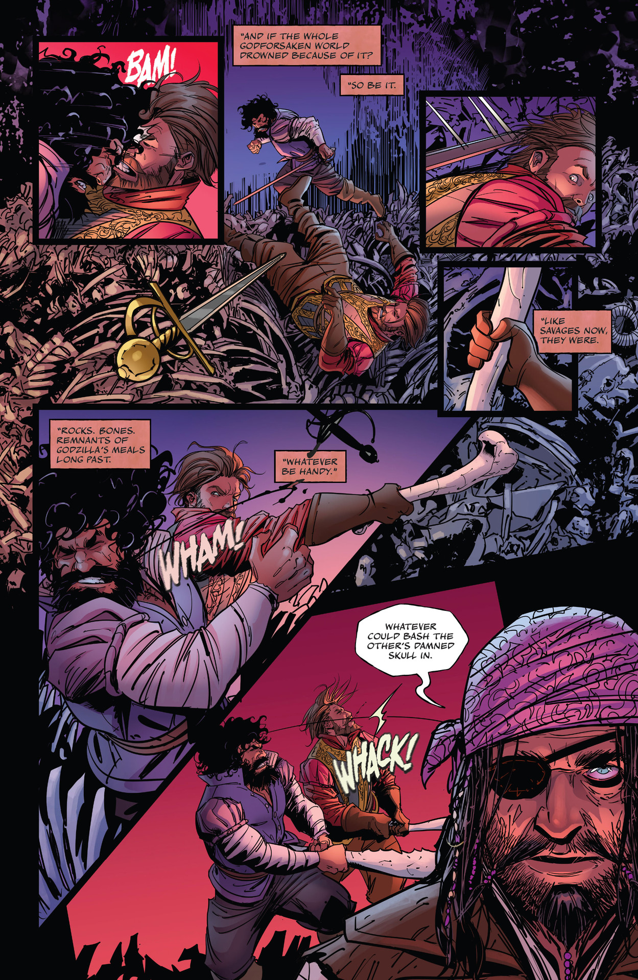 Read online Godzilla: Here There Be Dragons comic -  Issue #5 - 8