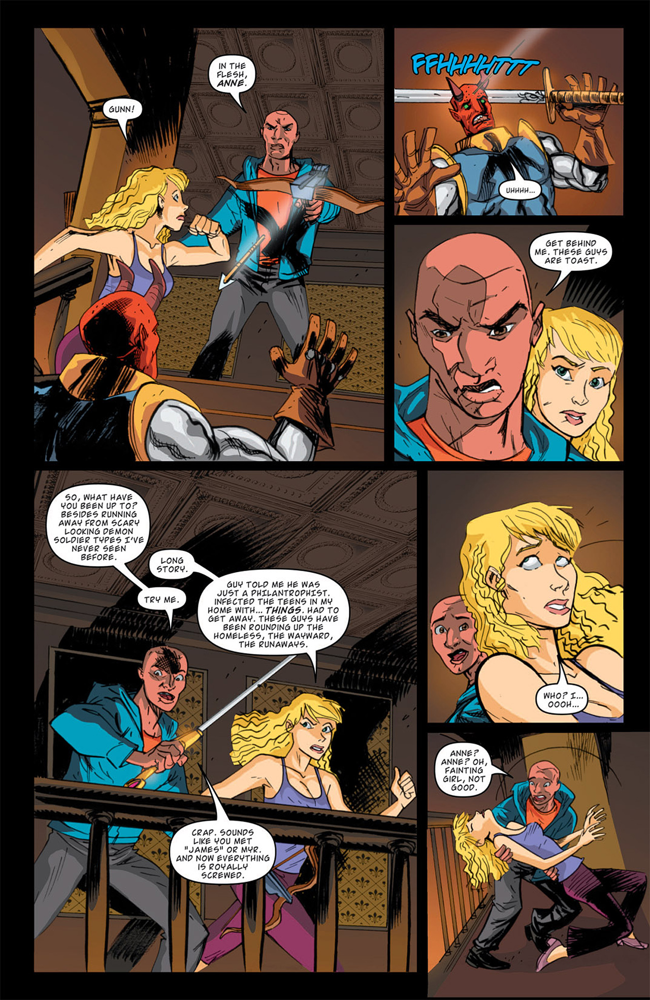 Read online Angel comic -  Issue #40 - 16