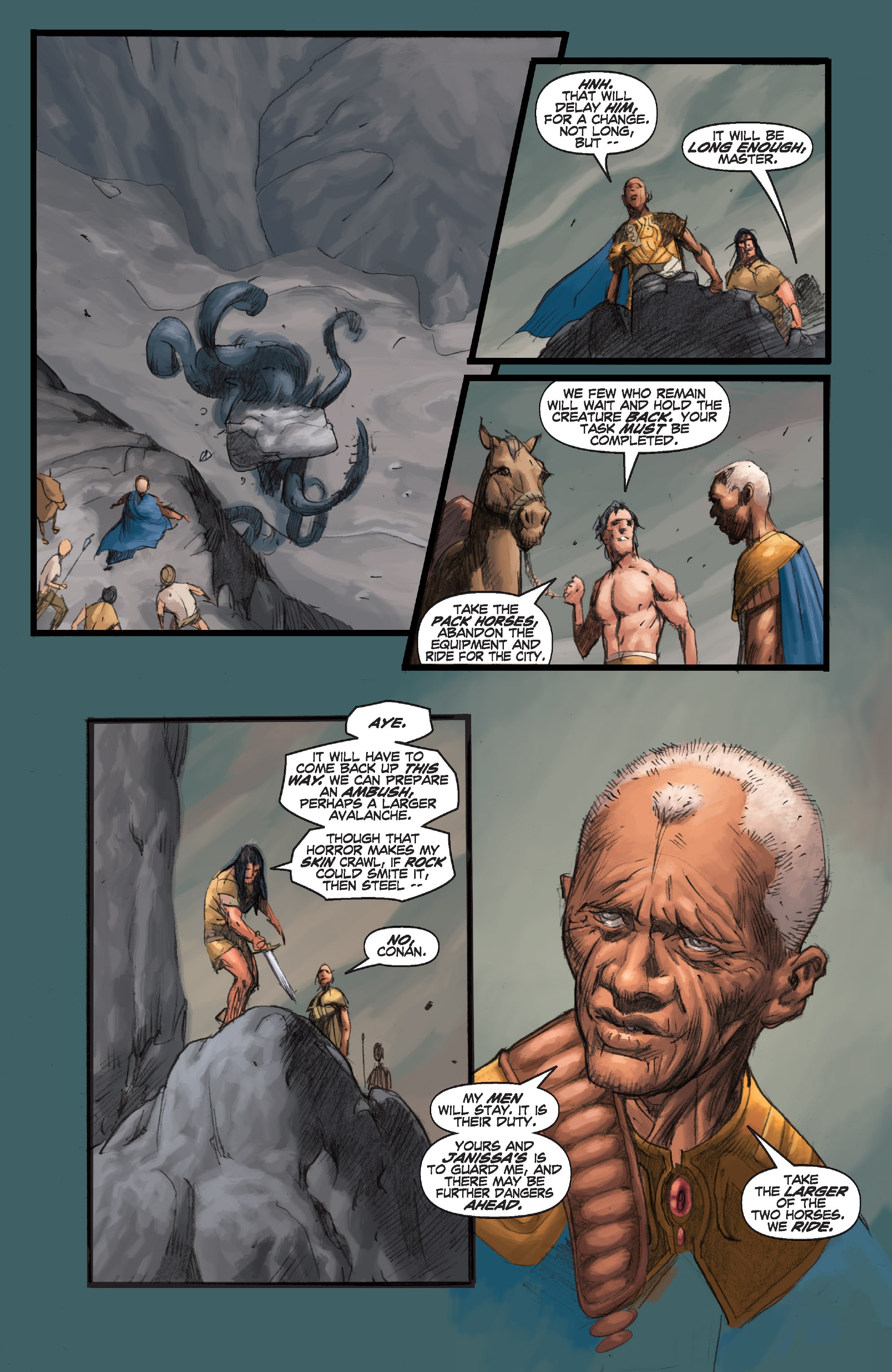 Read online Conan Chronicles Epic Collection comic -  Issue # TPB Out of the Darksome Hills (Part 4) - 12