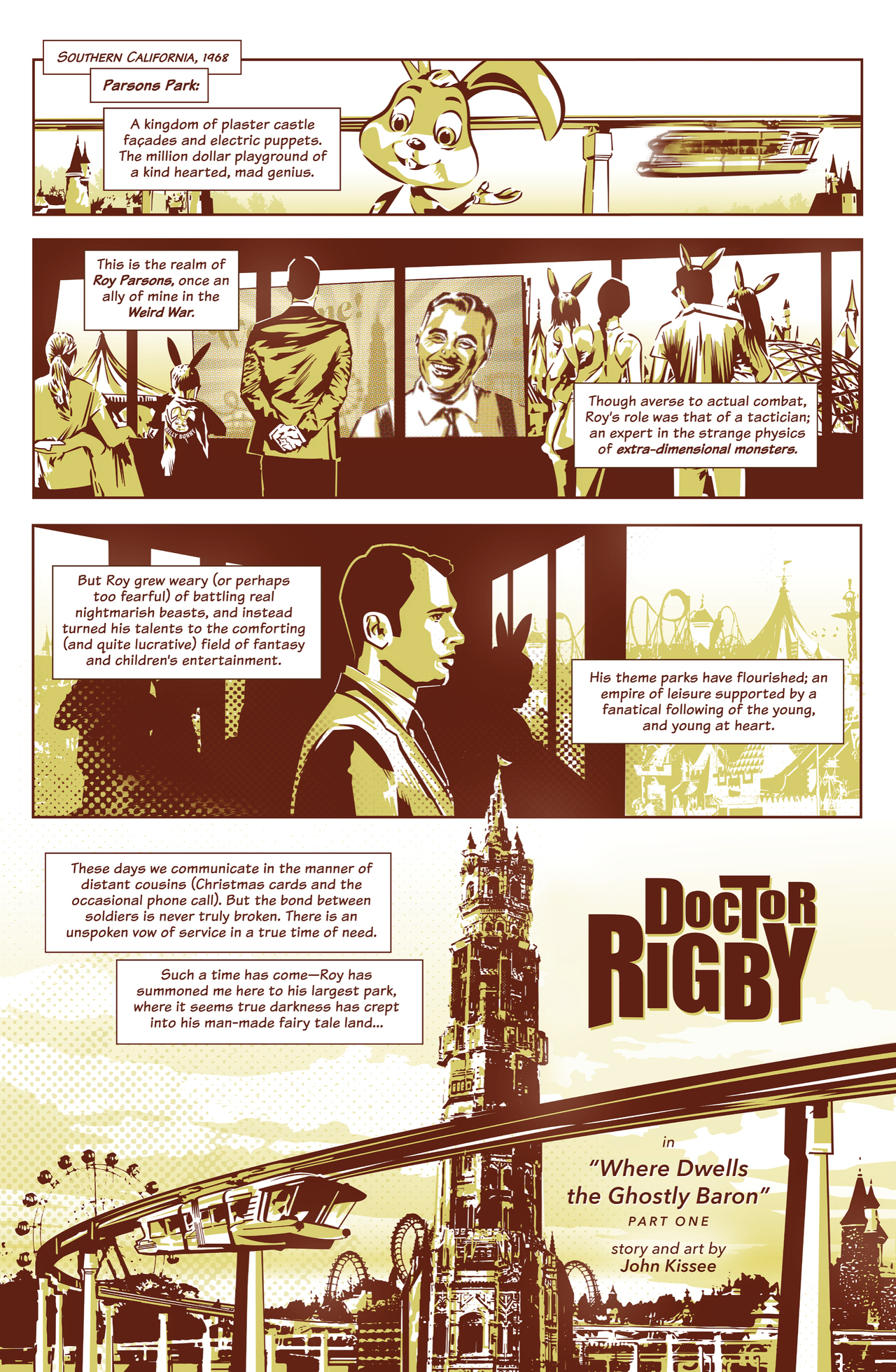 Read online Doctor Rigby: Where Dwells the Ghostly Baron comic -  Issue # Full - 4