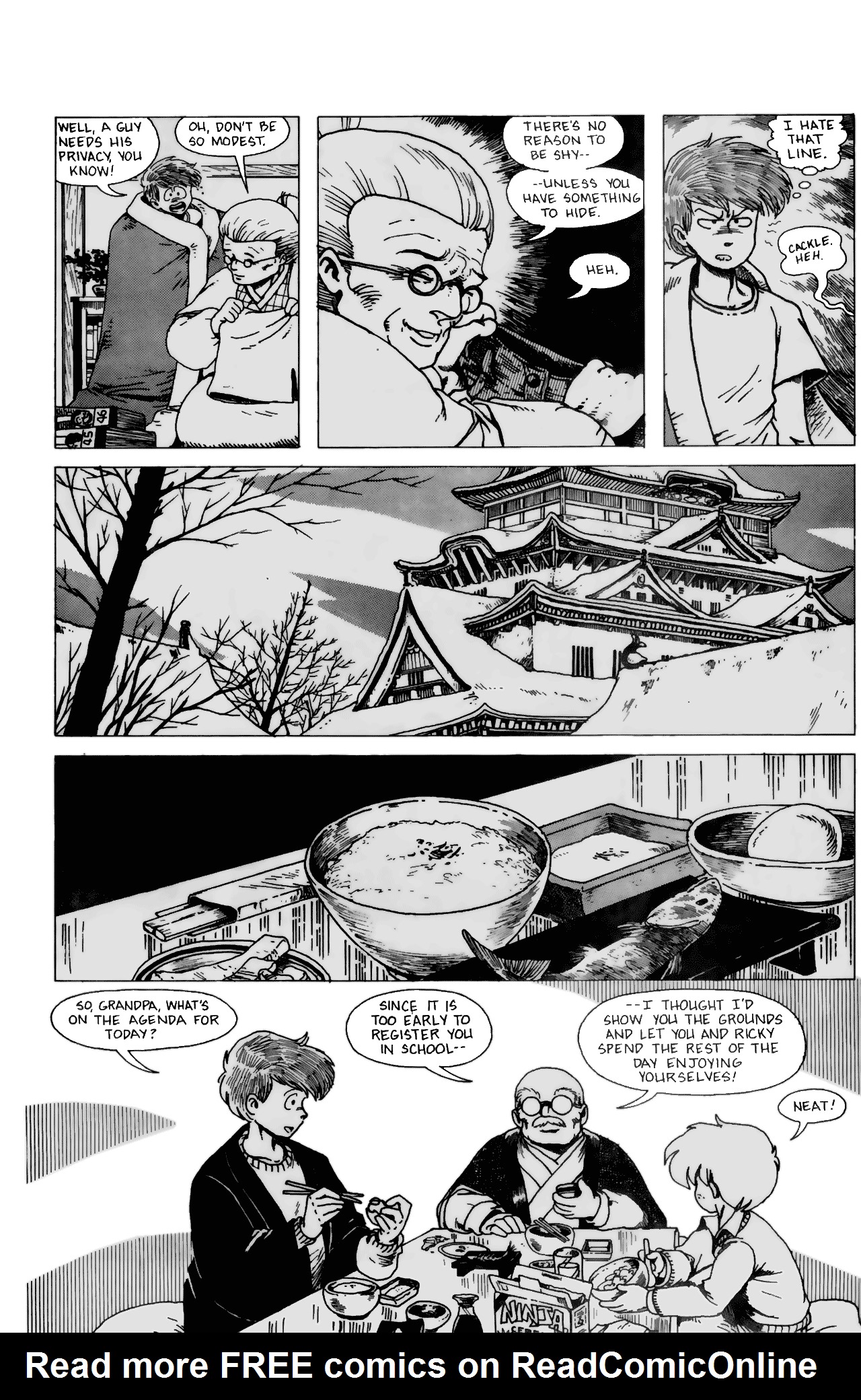 Read online Ninja High School (1986) comic -  Issue #5 - 14