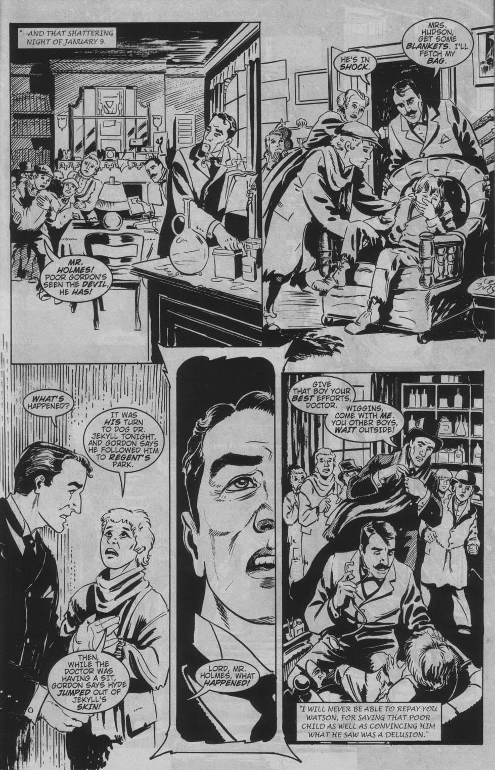 Read online Sherlock Holmes: Dr. Jekyll & Mr. Holmes comic -  Issue # Full - 23