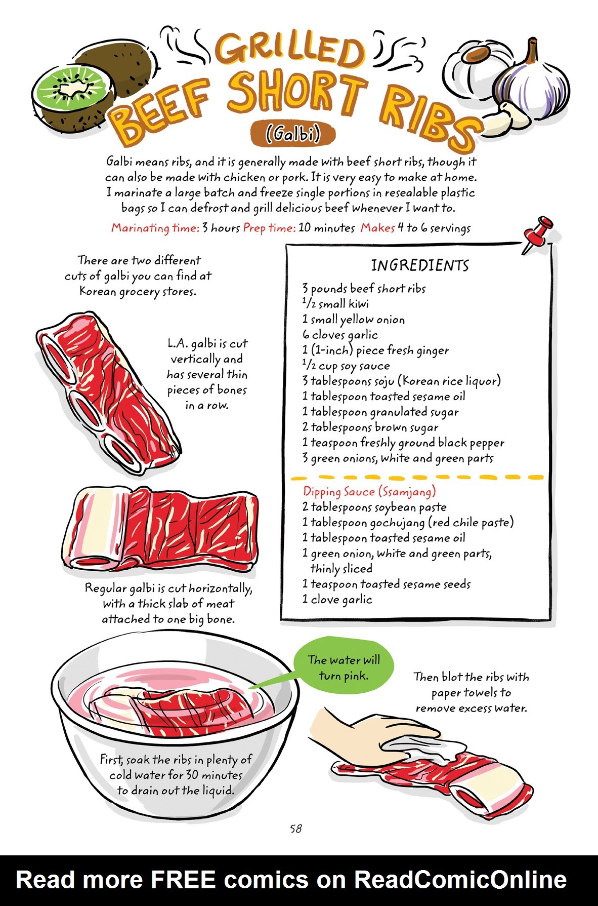 Read online Cook Korean! A Comic Book With Recipes comic -  Issue # TPB (Part 1) - 57