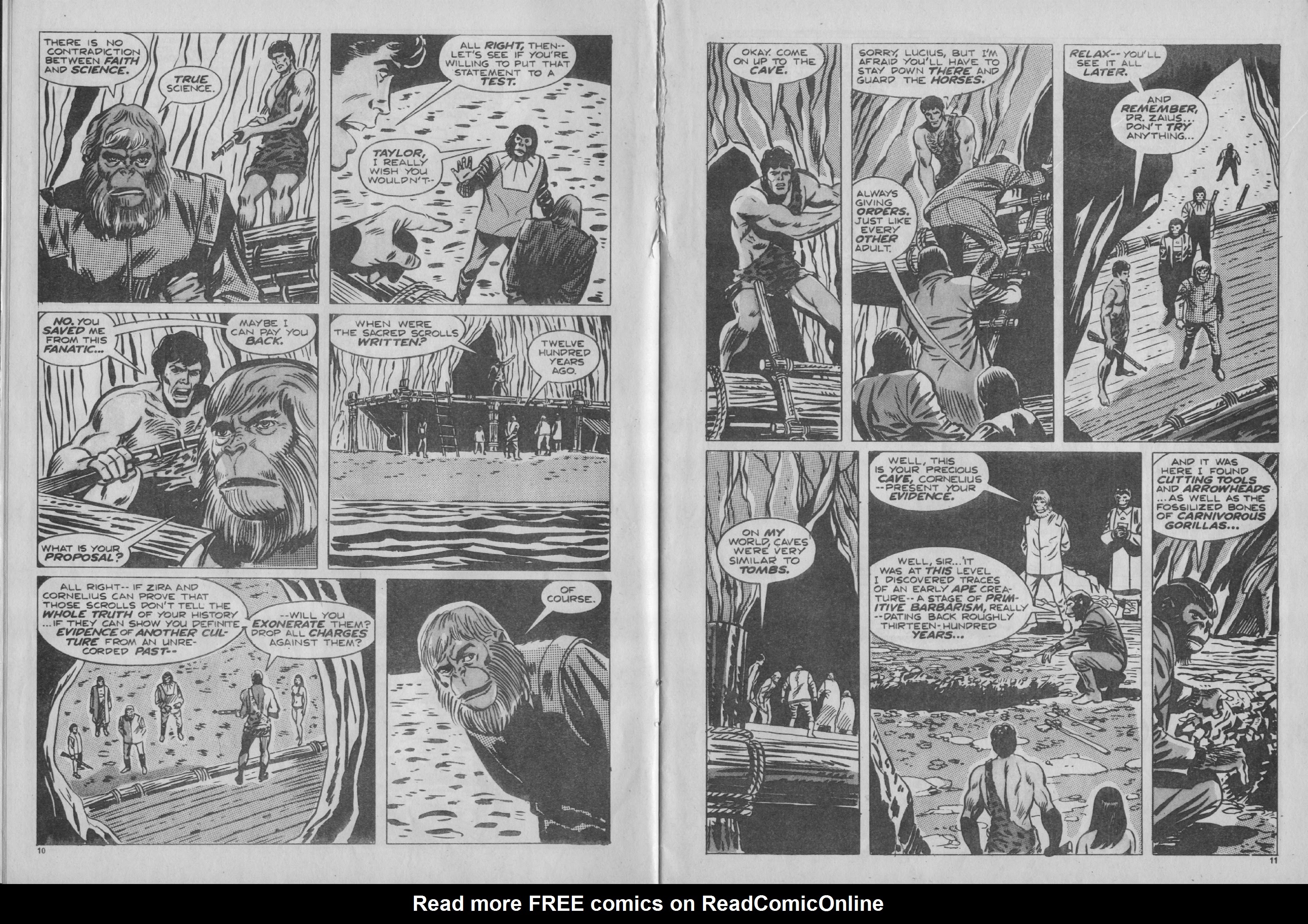 Read online Planet of the Apes (1974) comic -  Issue #9 - 6