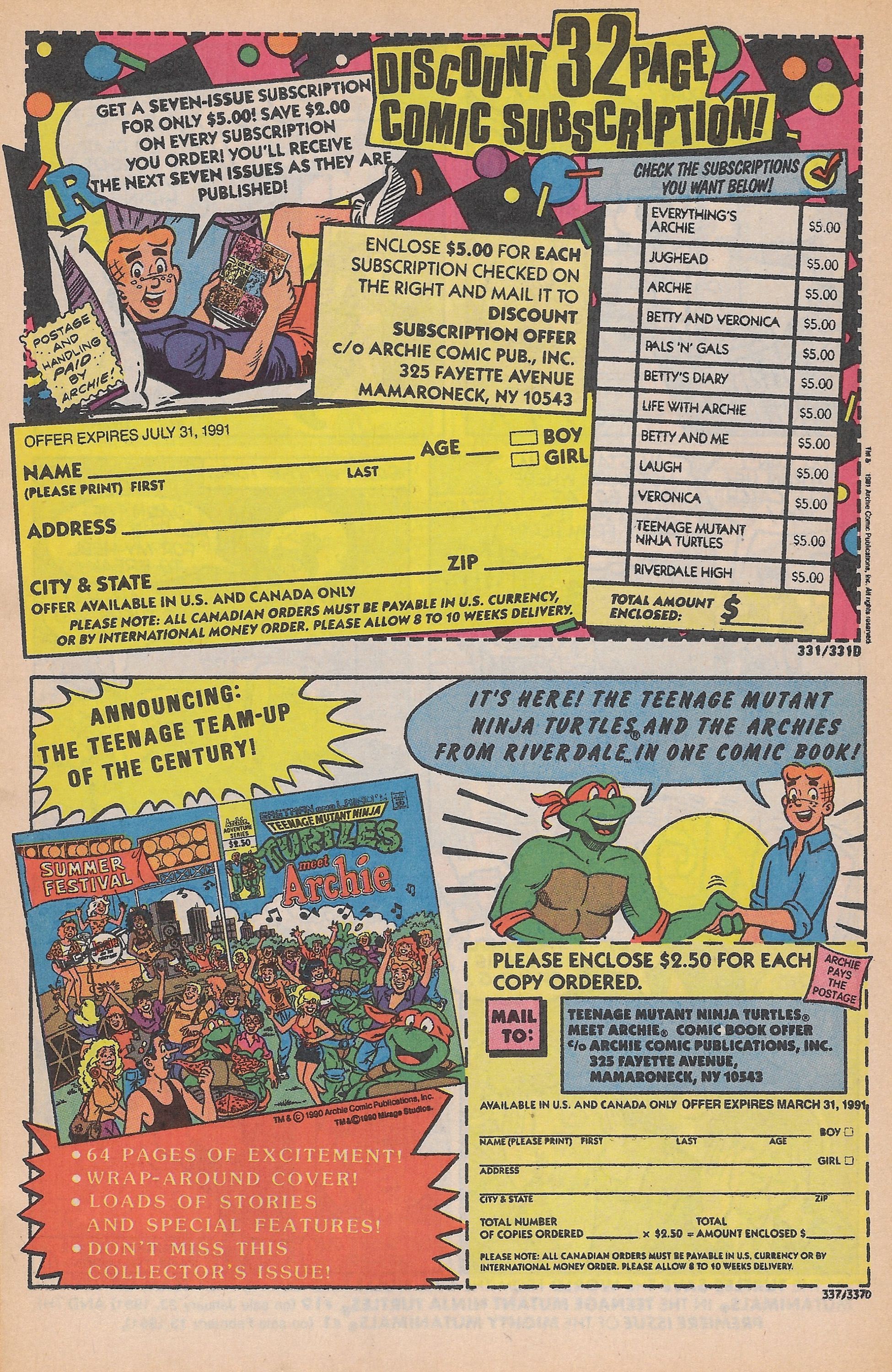 Read online Veronica comic -  Issue #14 - 18
