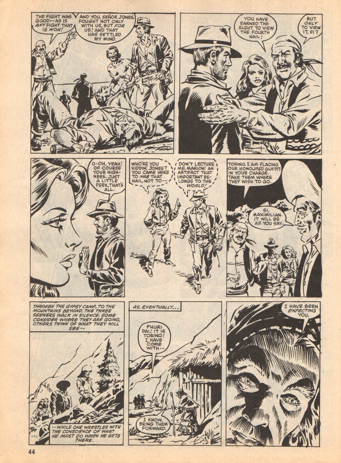 Read online Indiana Jones comic -  Issue #9 - 44