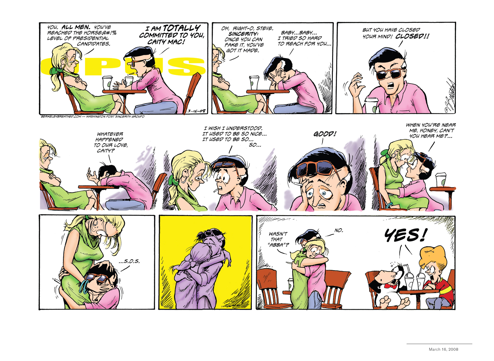 Read online Opus Complete Sunday Strips From 2003-2008 comic -  Issue # TPB (Part 3) - 34